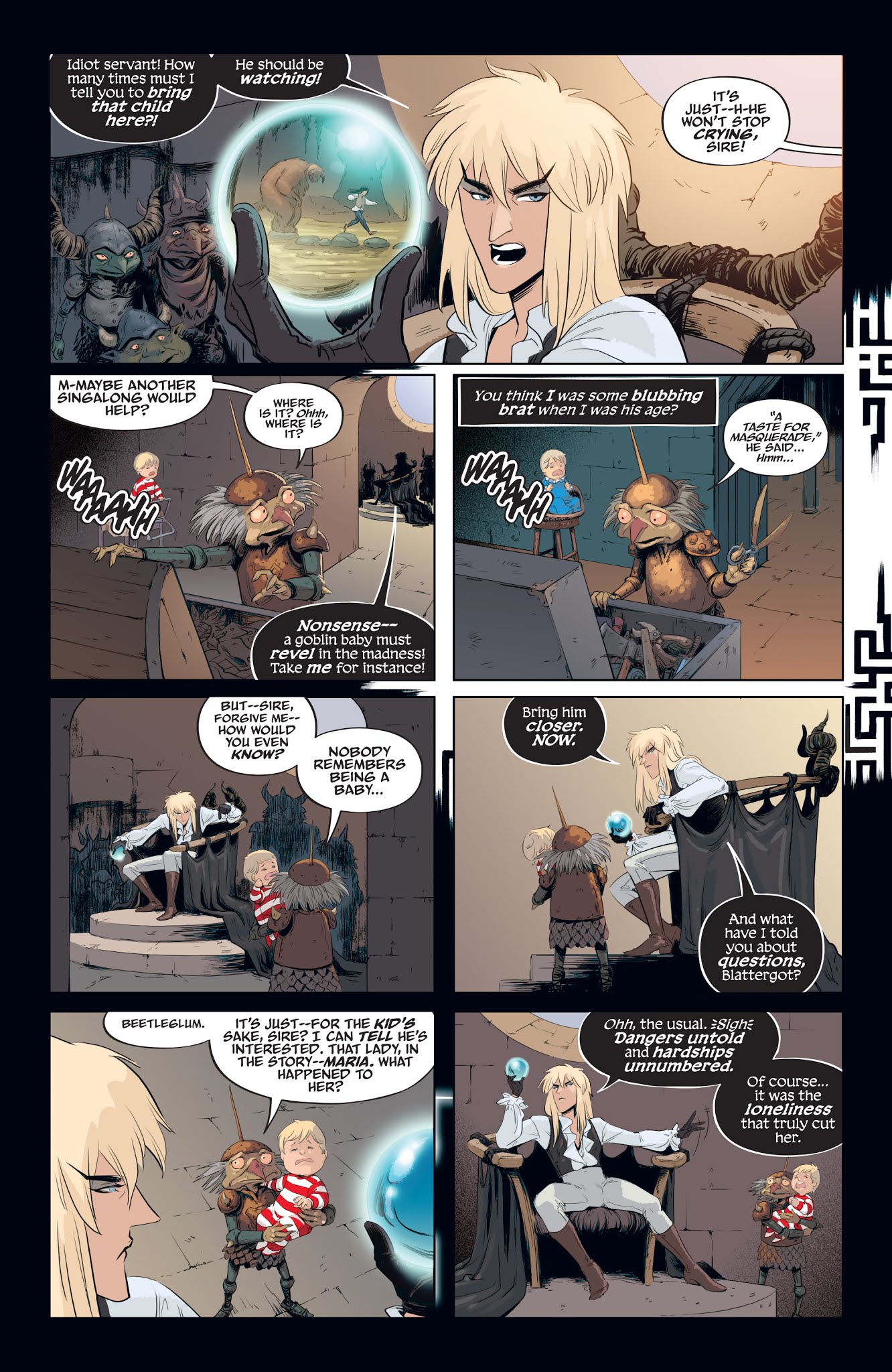 Read online Jim Henson's Labyrinth: Coronation comic -  Issue #6 - 3