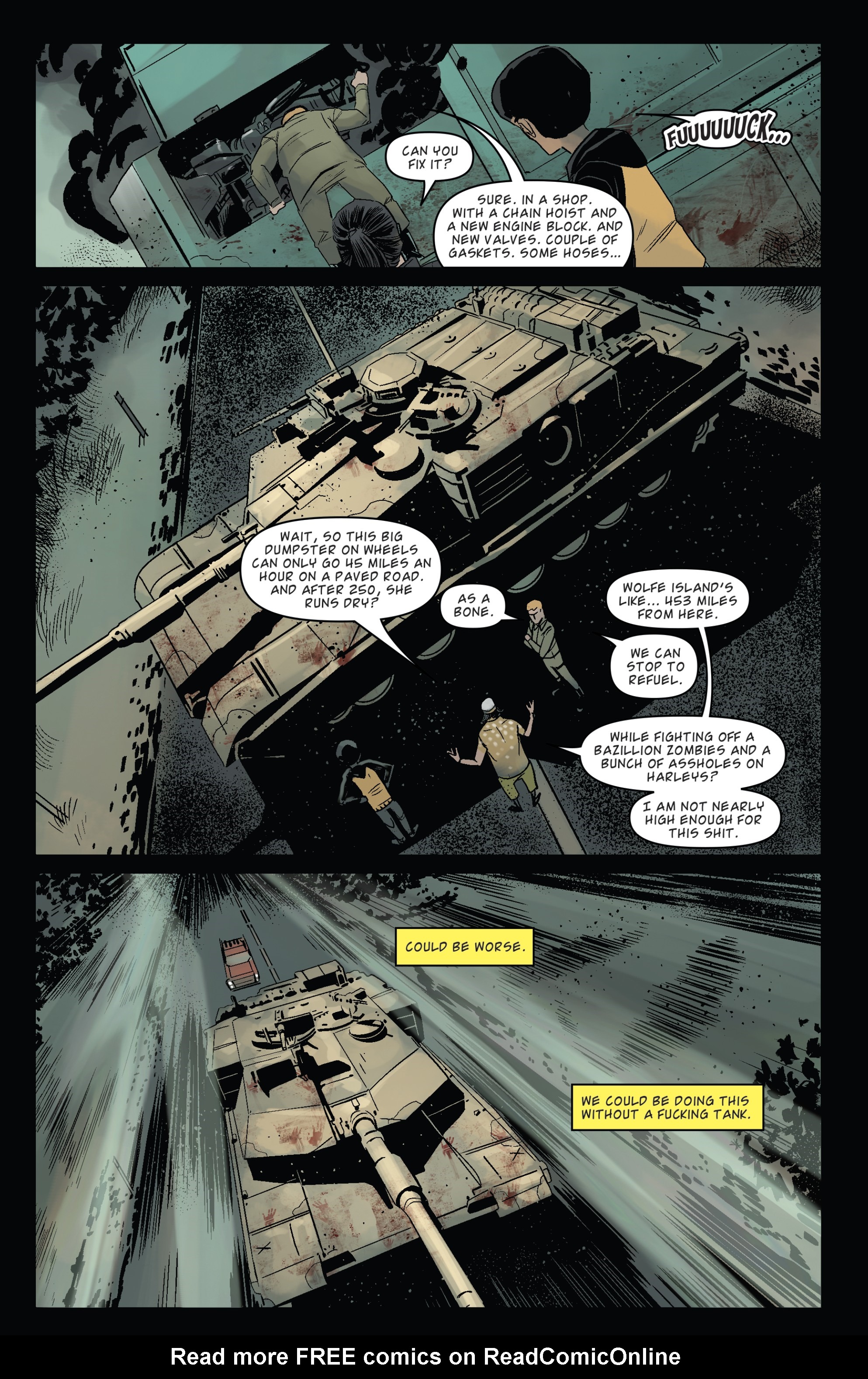 Read online Road of the Dead: Highway To Hell comic -  Issue #3 - 8