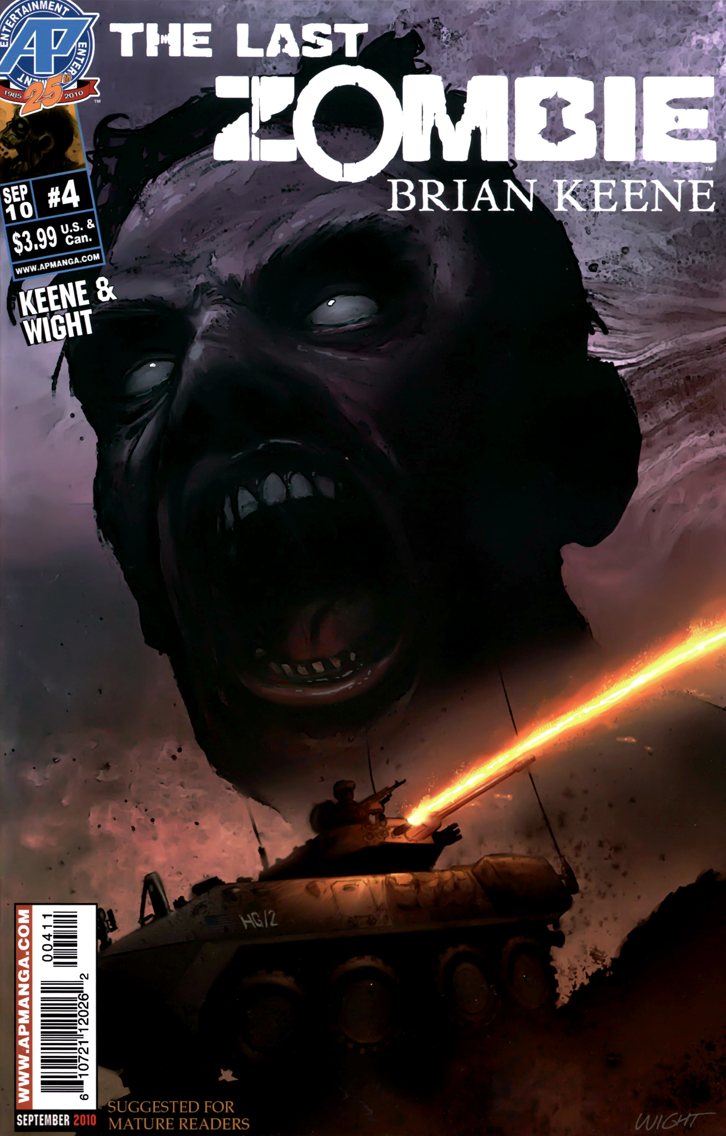 Read online The Last Zombie comic -  Issue #4 - 1
