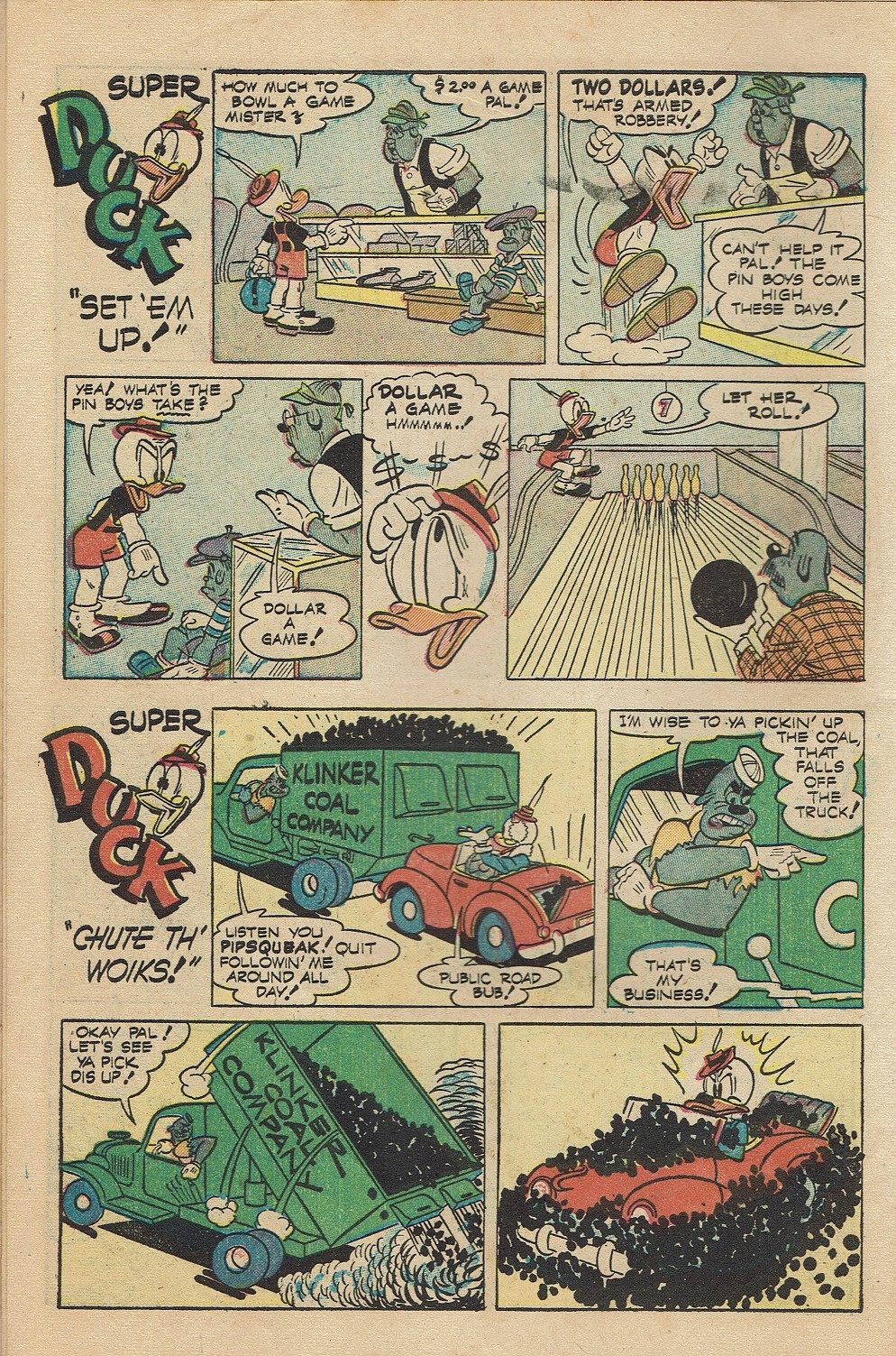 Read online Super Duck Comics comic -  Issue #52 - 6