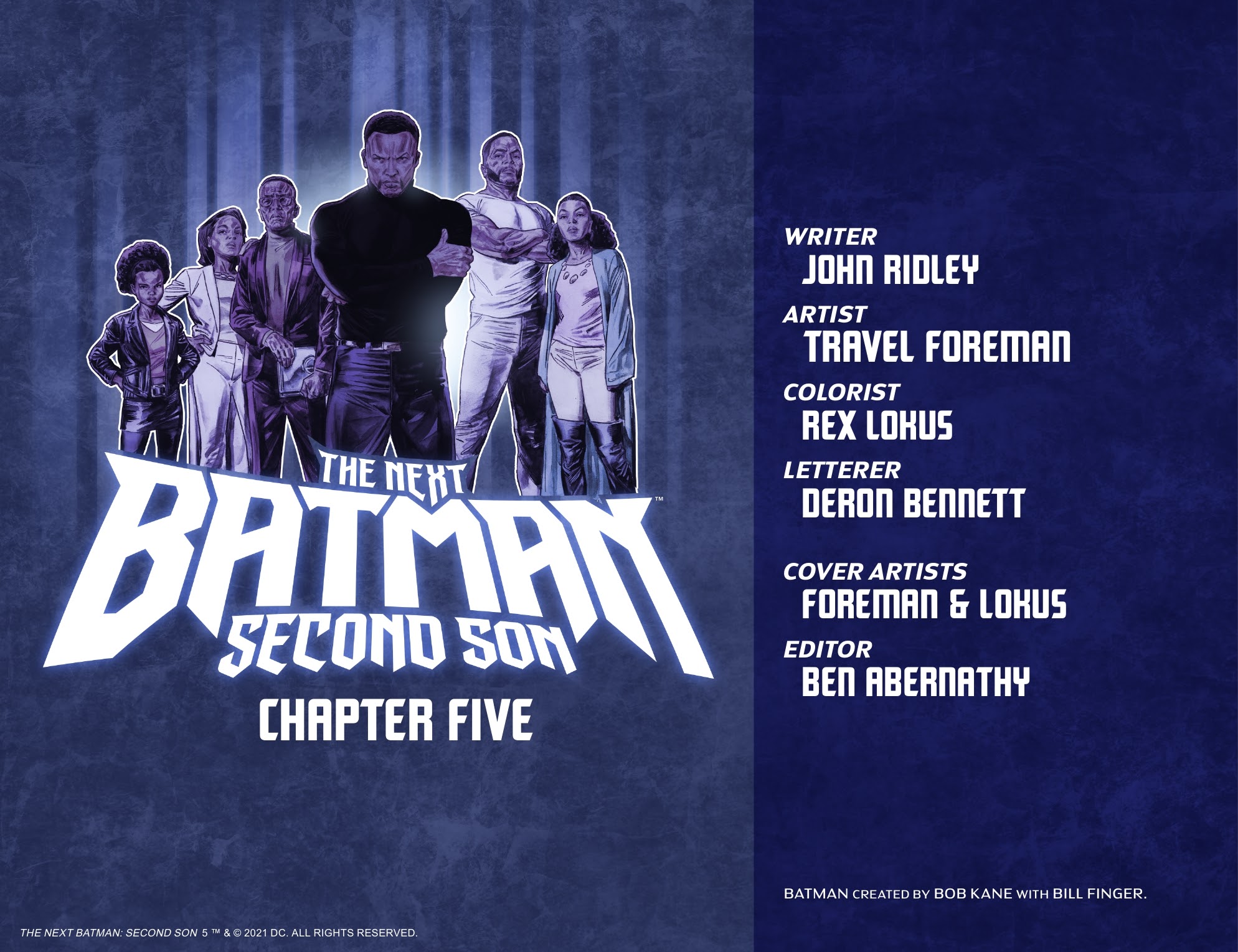 Read online The Next Batman: Second Son comic -  Issue #5 - 2
