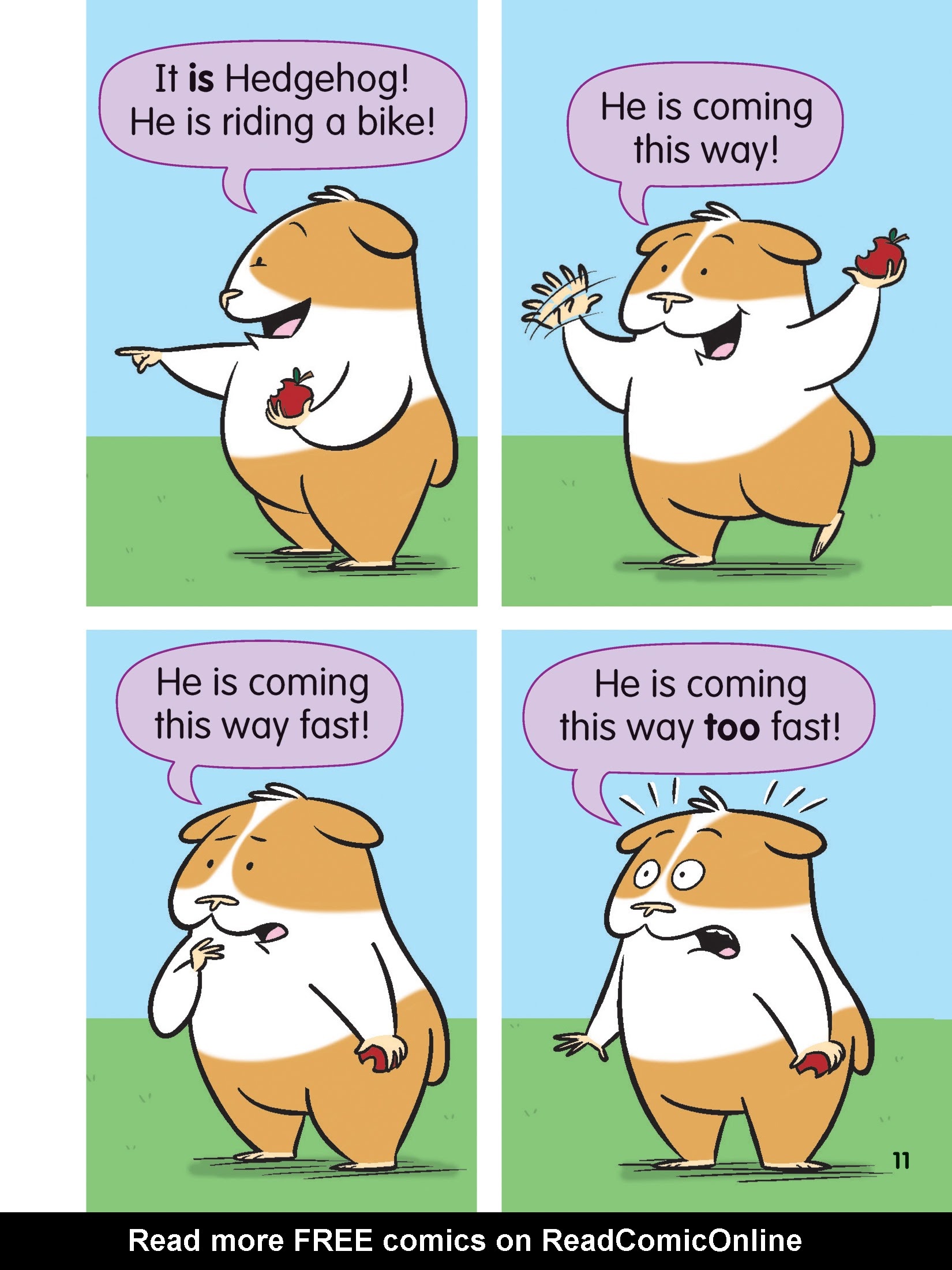 Read online Hello, Hedgehog! comic -  Issue #1 - 15