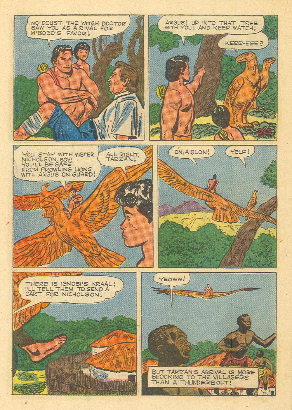 Read online Tarzan (1948) comic -  Issue #65 - 22