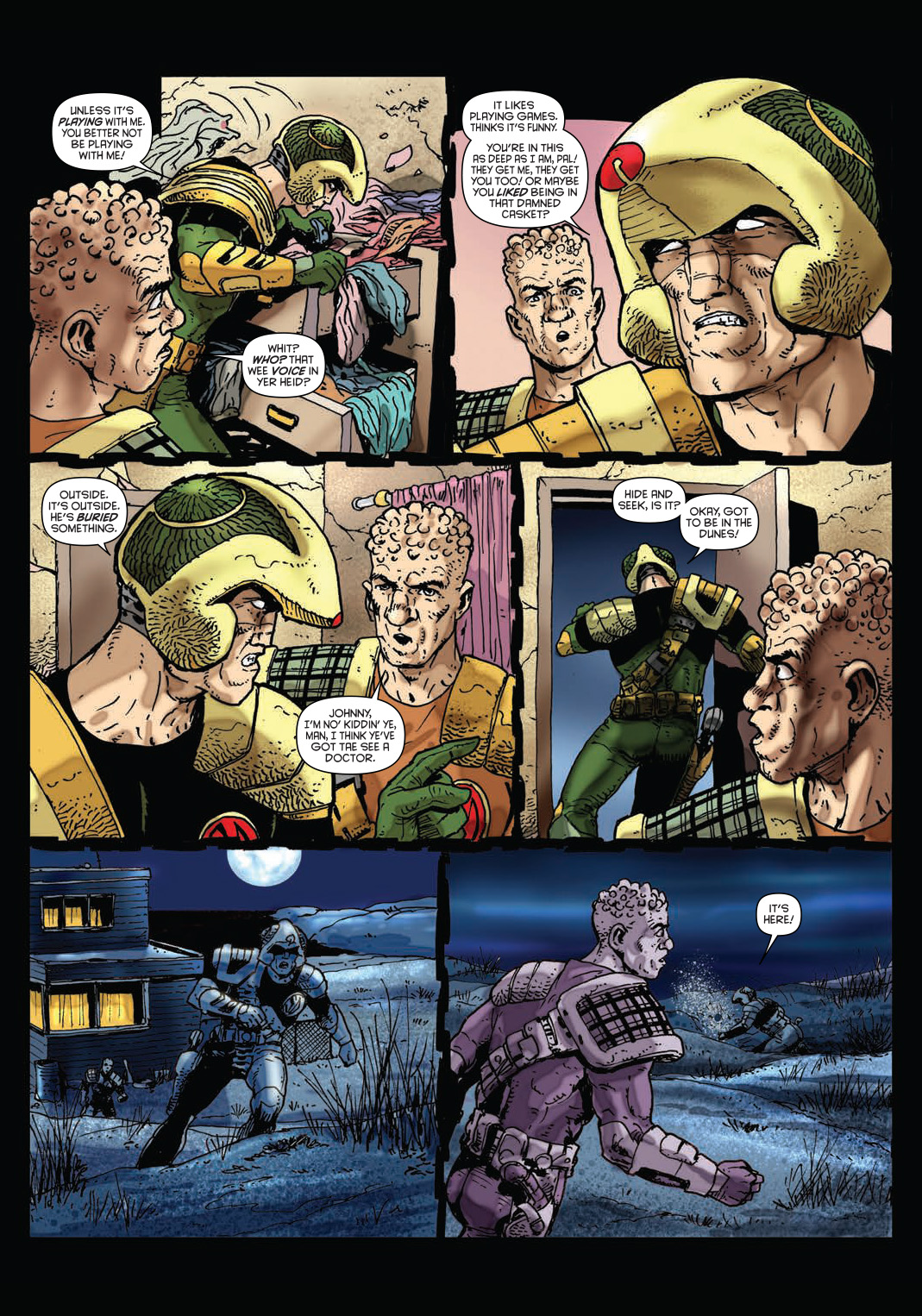 Read online Strontium Dog: The Life and Death of Johnny Alpha: The Project comic -  Issue # TPB - 111