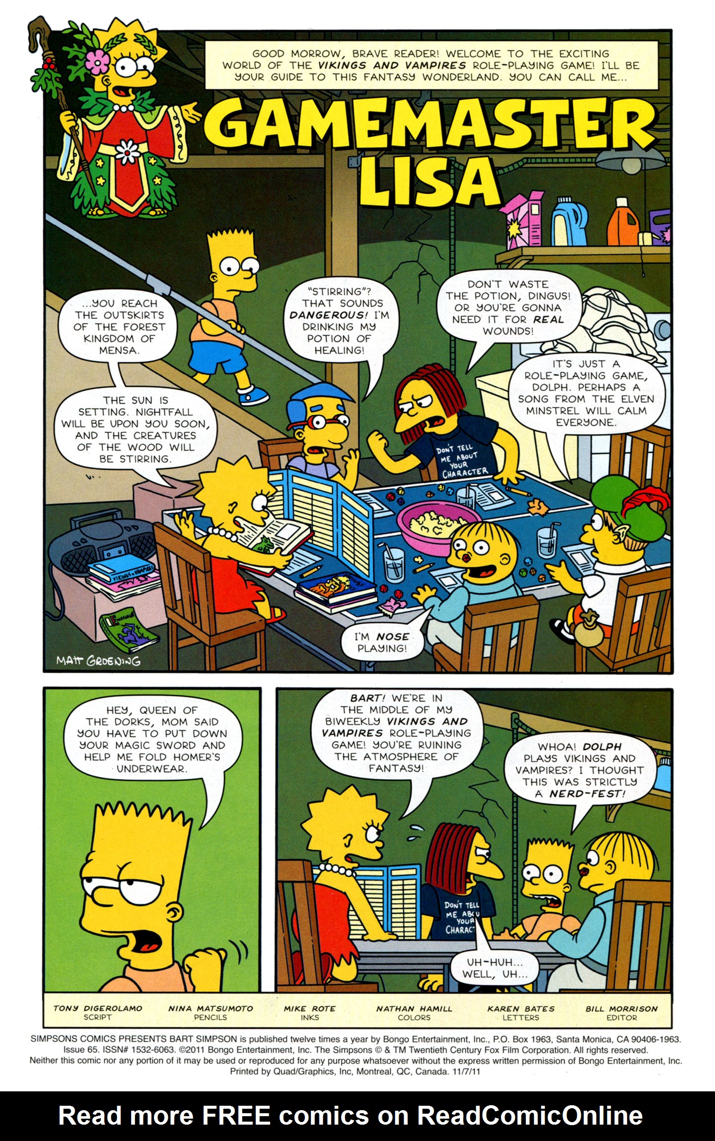 Read online Bart Simpson comic -  Issue #65 - 3