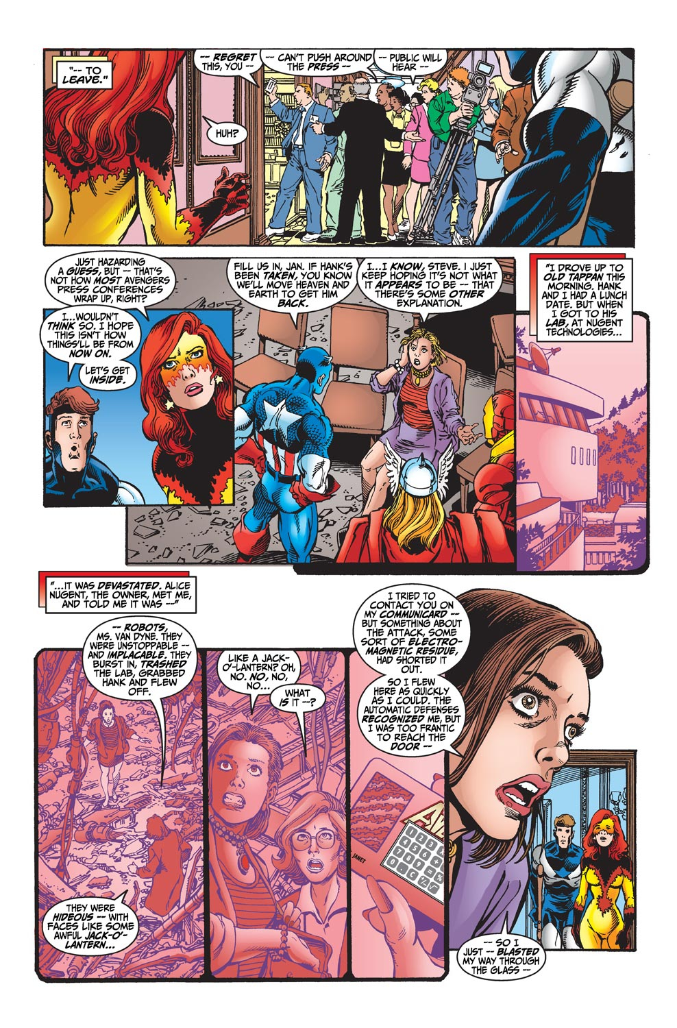 Read online Avengers (1998) comic -  Issue #19 - 11