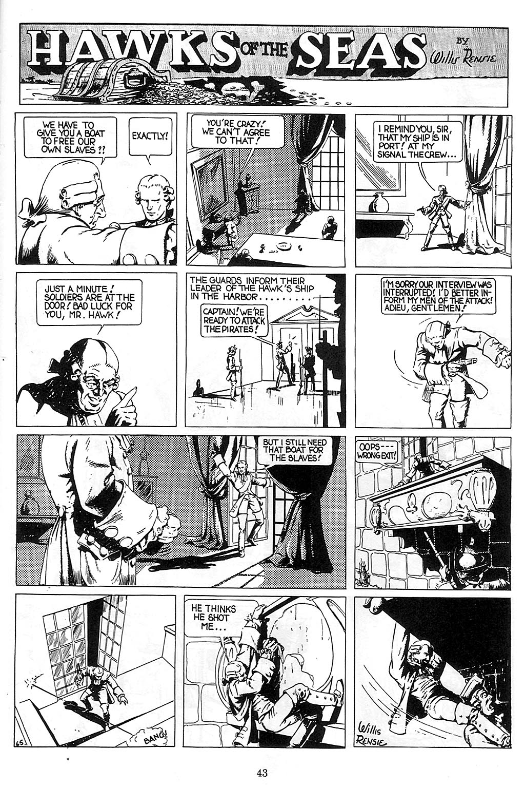 Read online Will Eisner's Hawks of the Seas comic -  Issue # TPB - 44