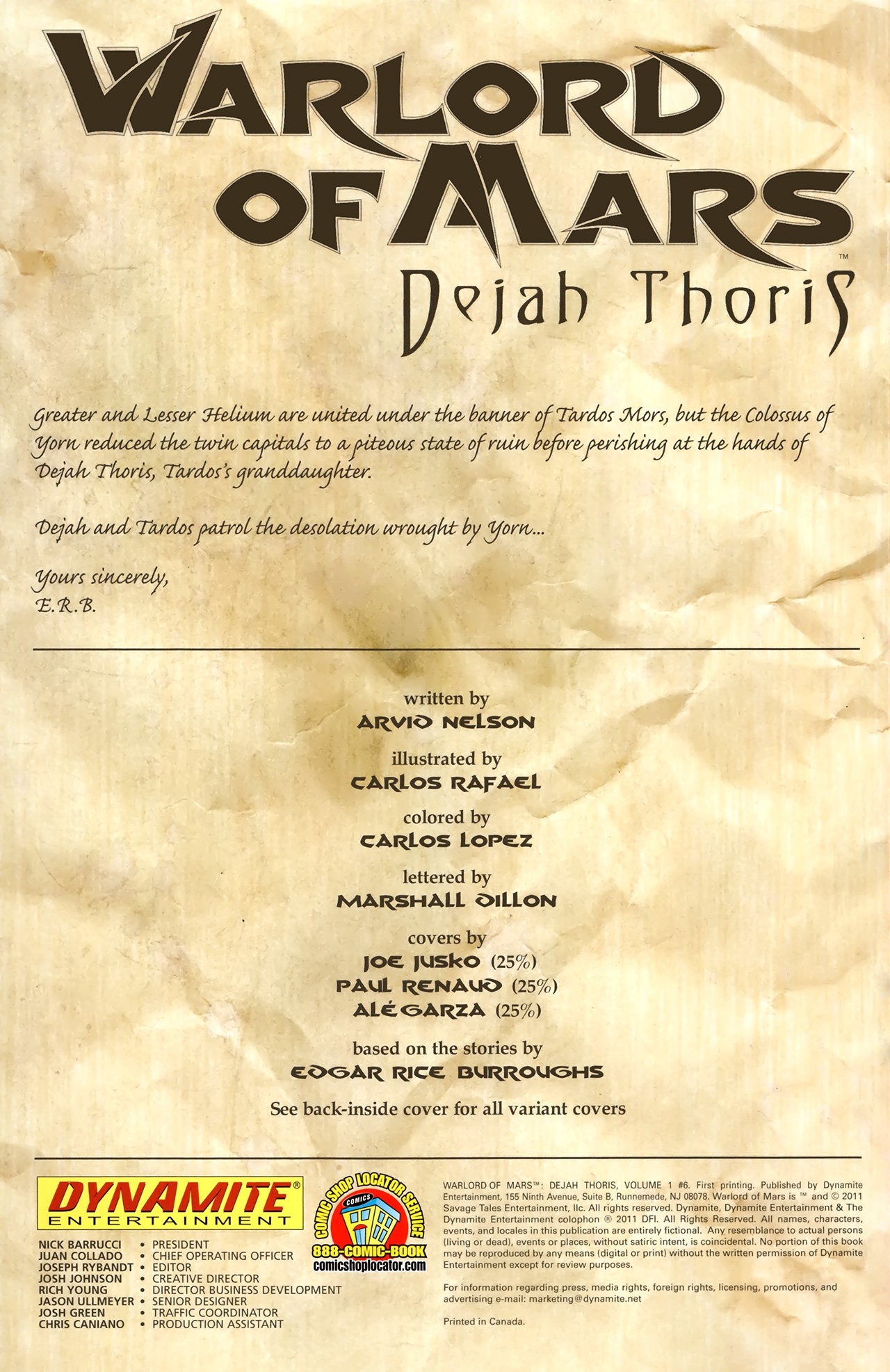Read online Warlord Of Mars: Dejah Thoris comic -  Issue #6 - 3