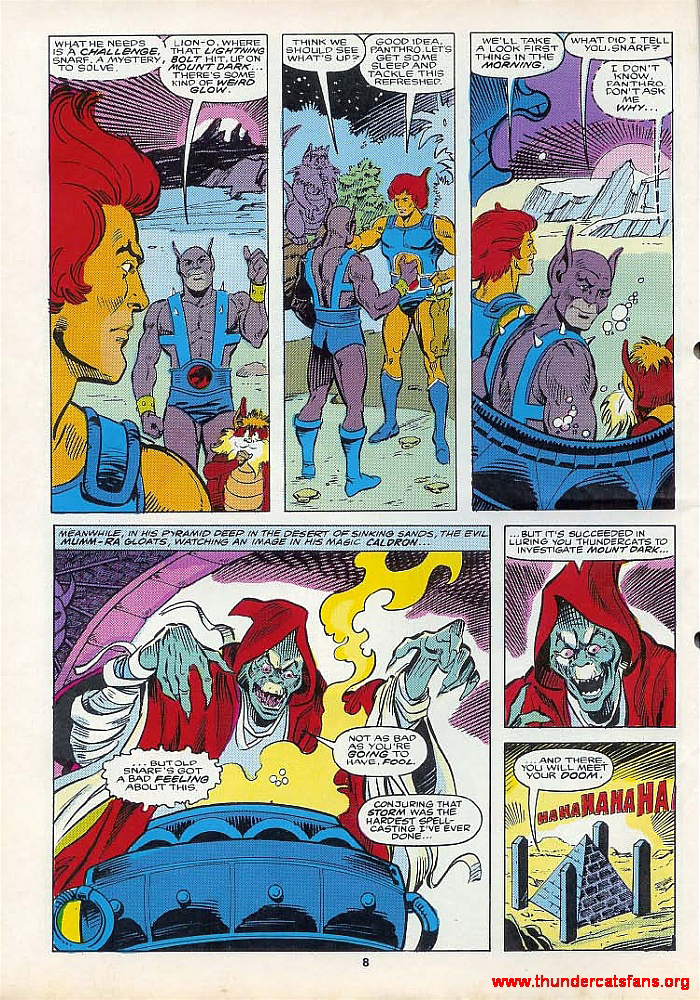 Read online ThunderCats (1987) comic -  Issue #13 - 8