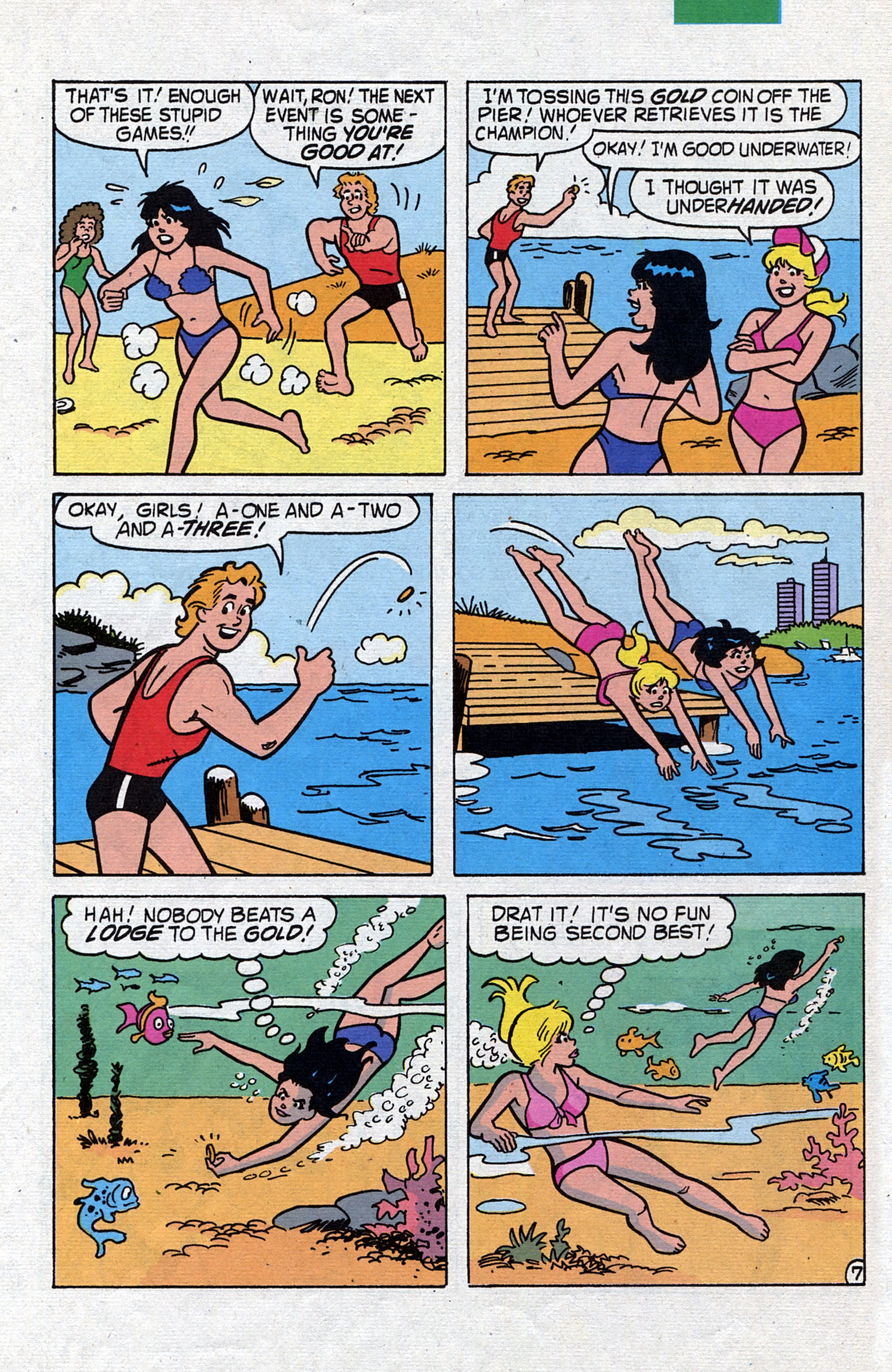 Read online Betty And Veronica: Summer Fun (1994) comic -  Issue #1 - 9