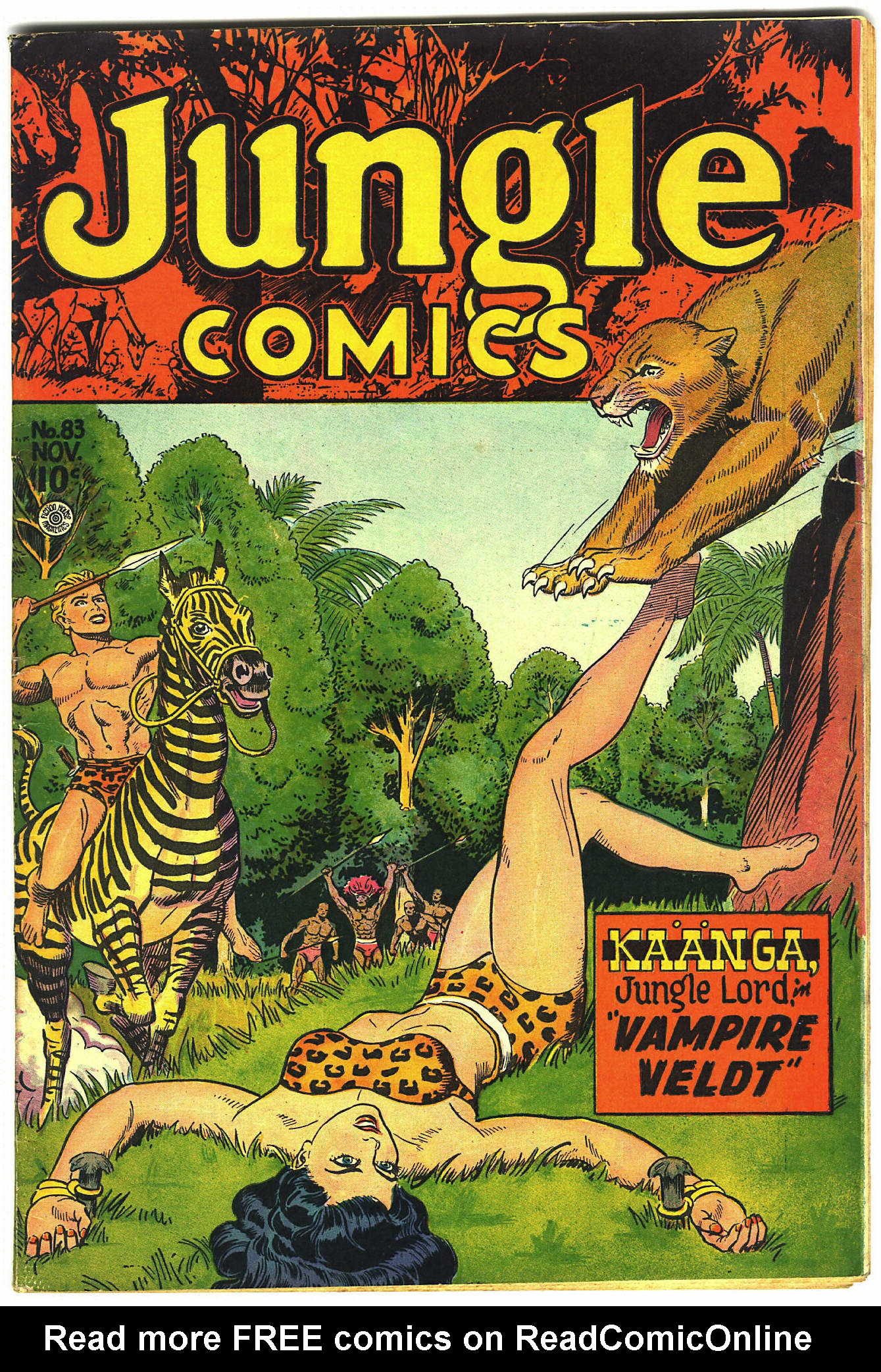 Read online Jungle Comics comic -  Issue #83 - 1
