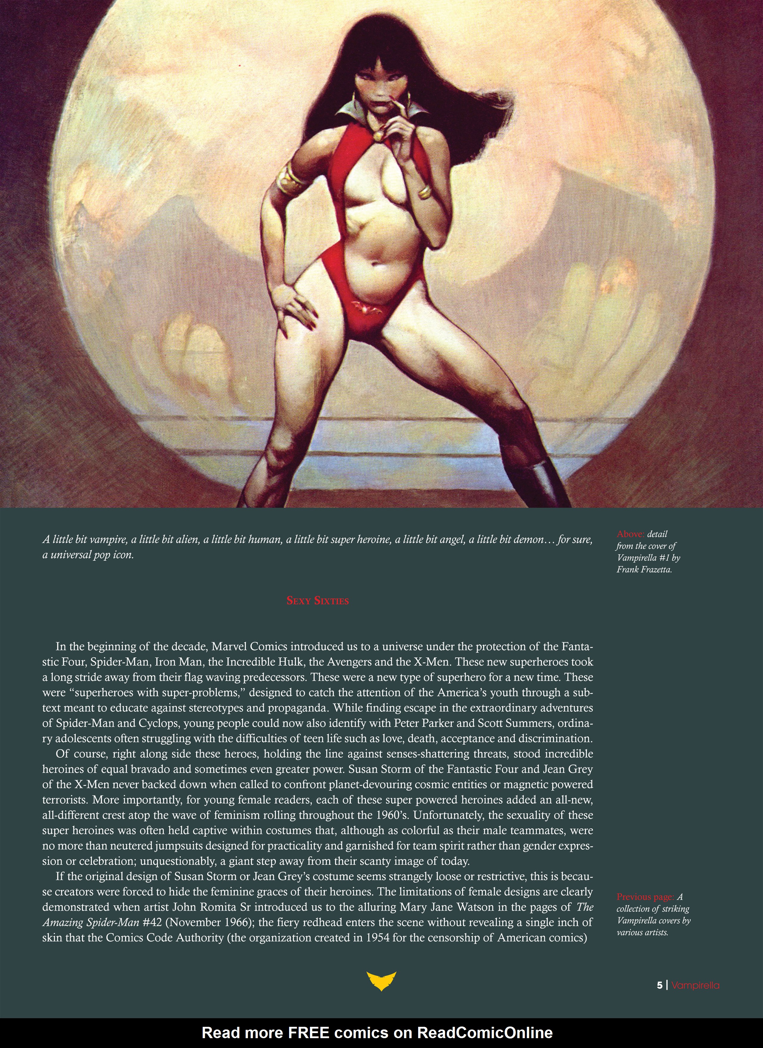 Read online The Art of Vampirella comic -  Issue # TPB (Part 1) - 6
