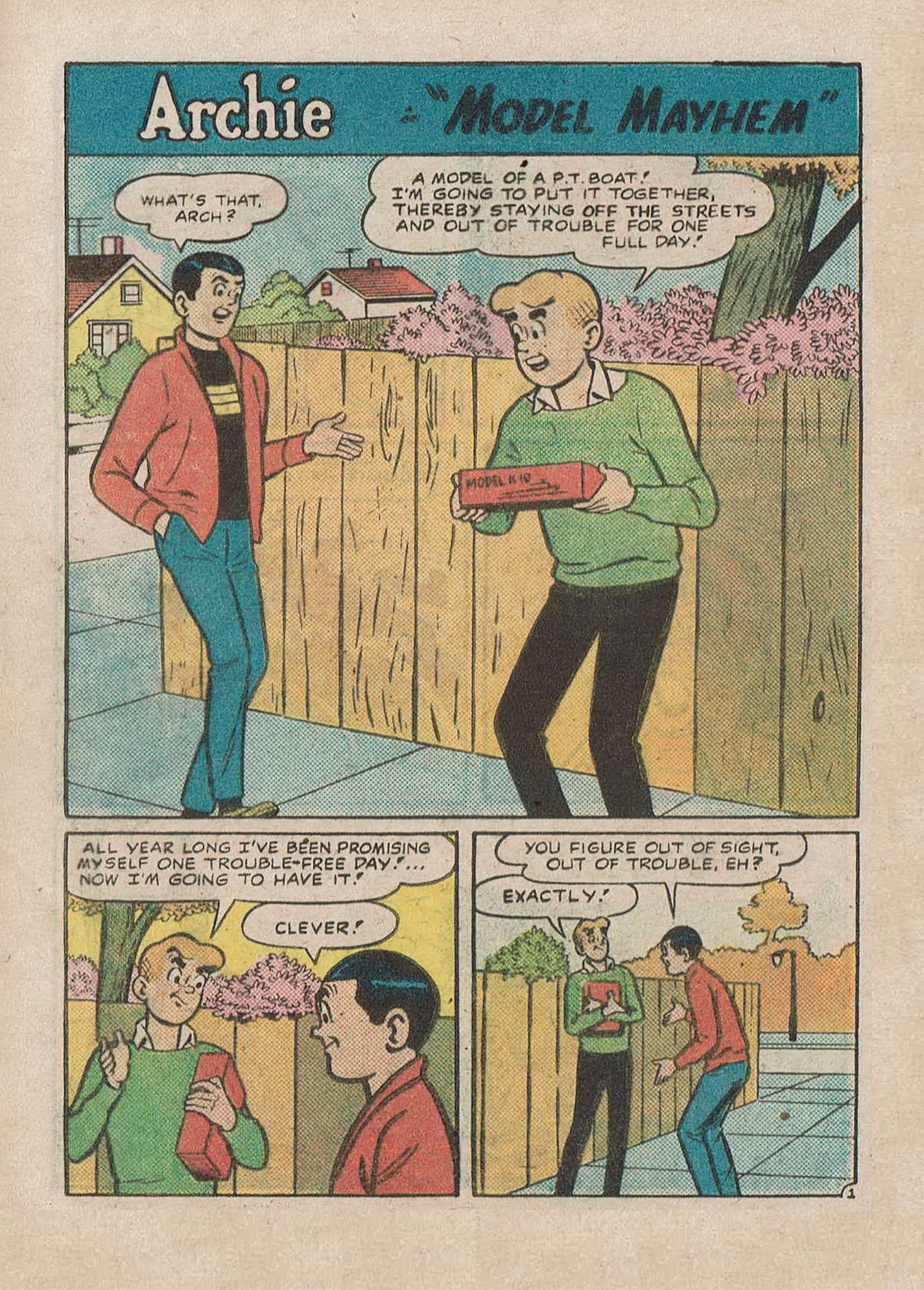 Read online Archie's Double Digest Magazine comic -  Issue #28 - 228