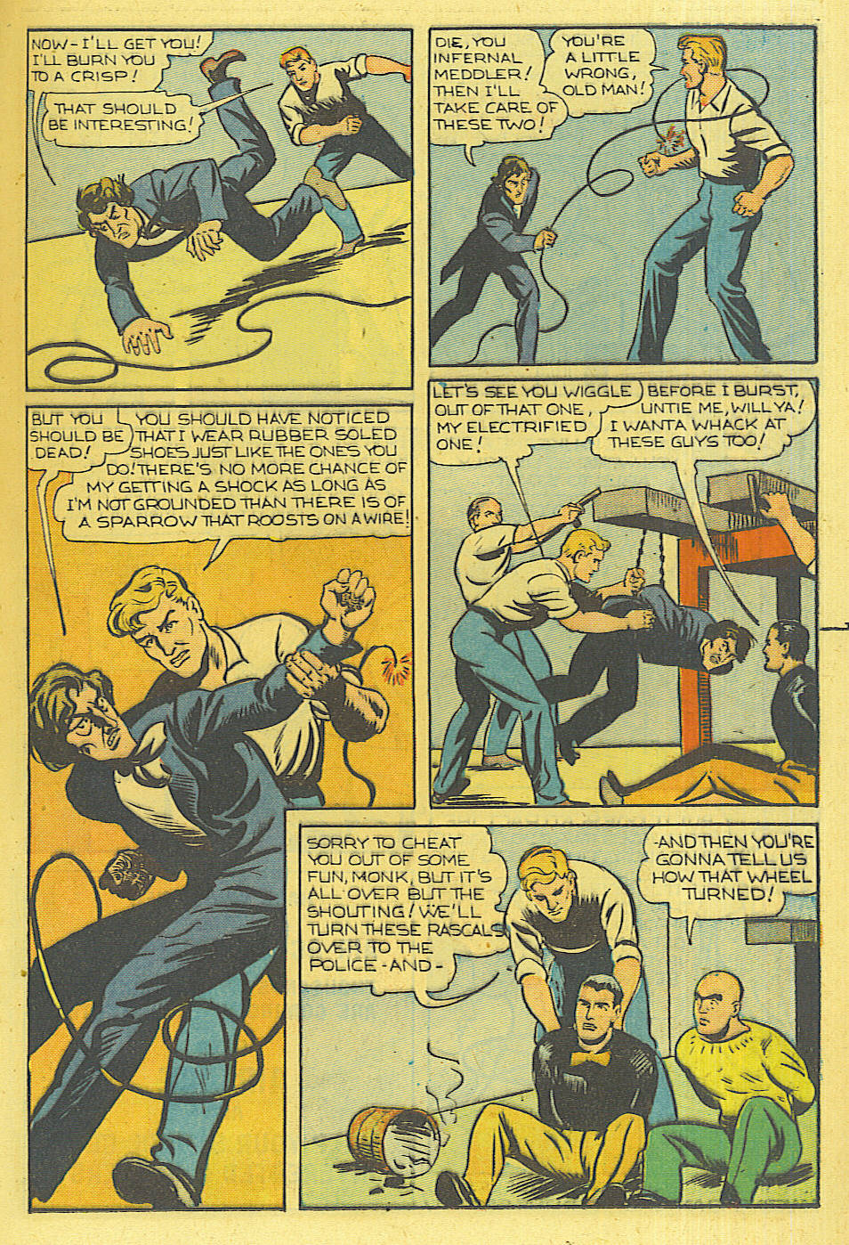 Read online Shadow Comics comic -  Issue #52 - 22