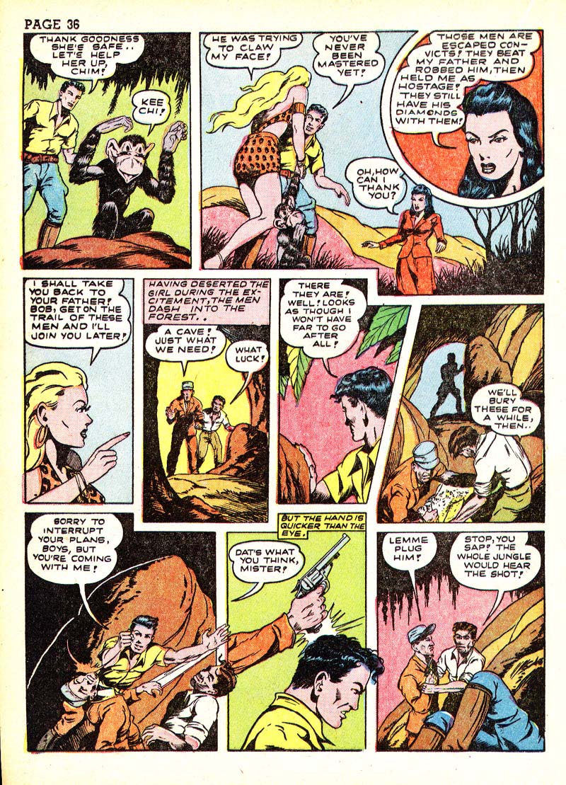 Read online Sheena, Queen of the Jungle (1942) comic -  Issue #3 - 39