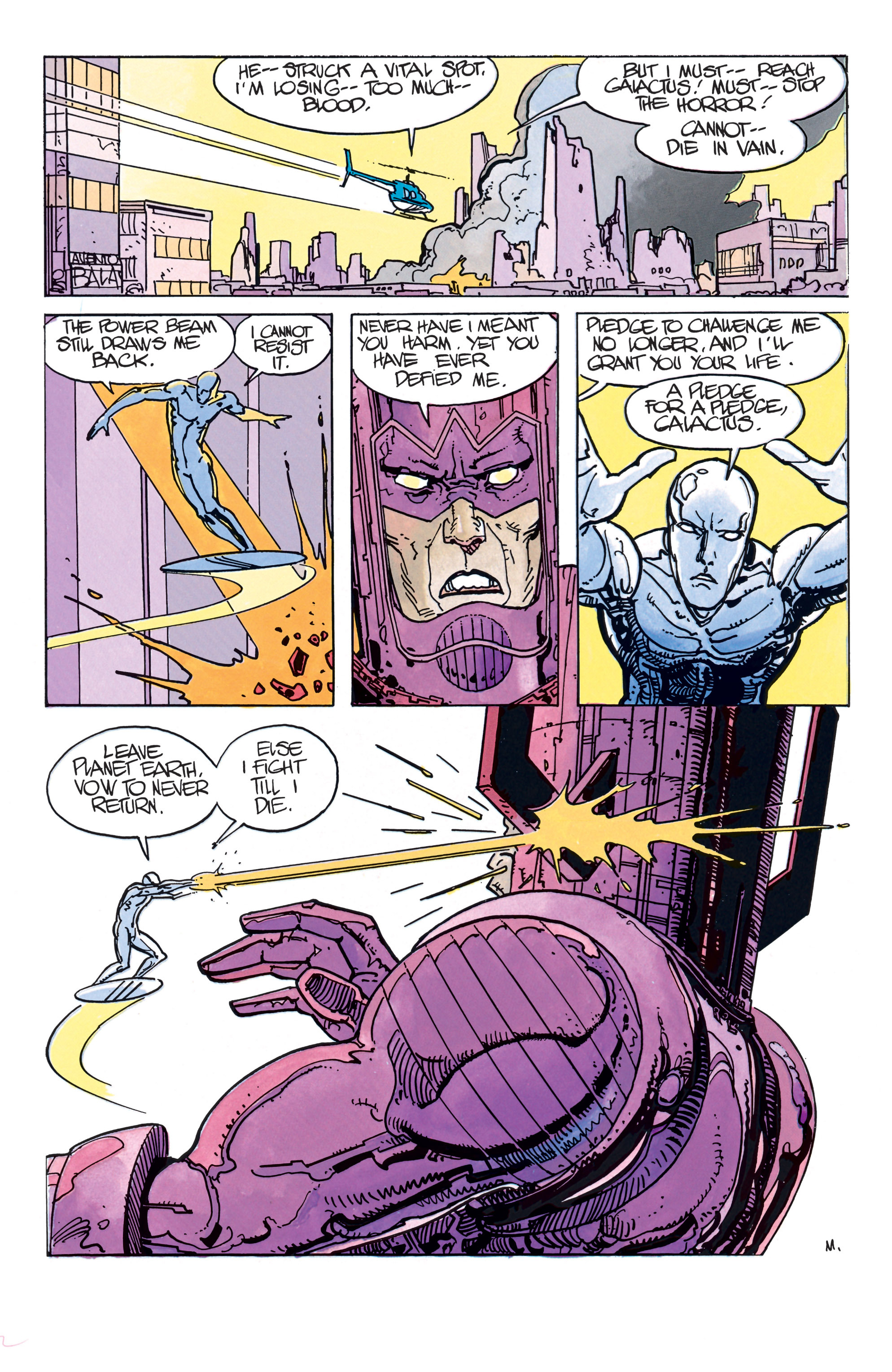 Read online Silver Surfer: Parable comic -  Issue # TPB - 37