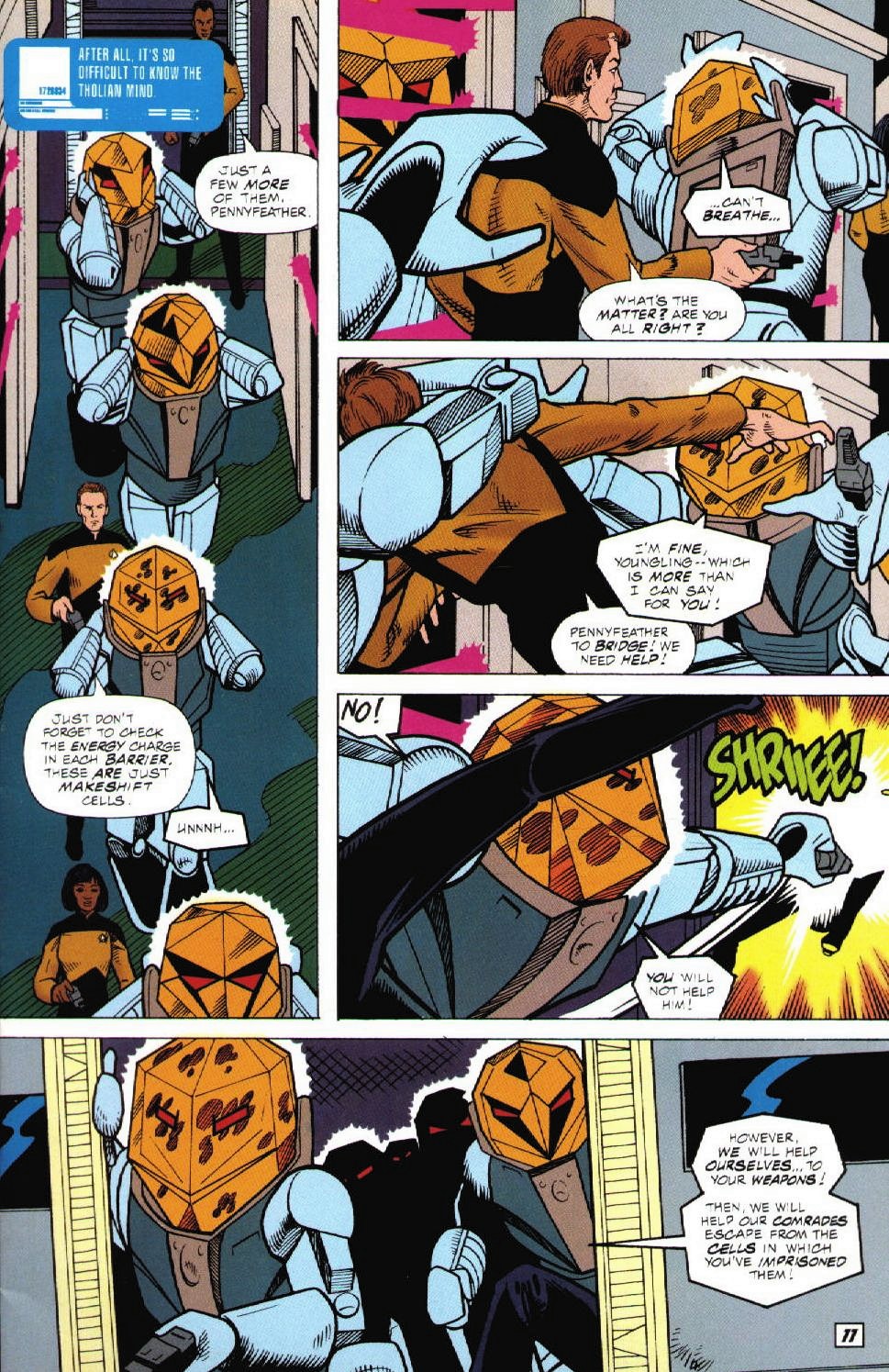 Read online Star Trek: The Next Generation (1989) comic -  Issue #75 - 10