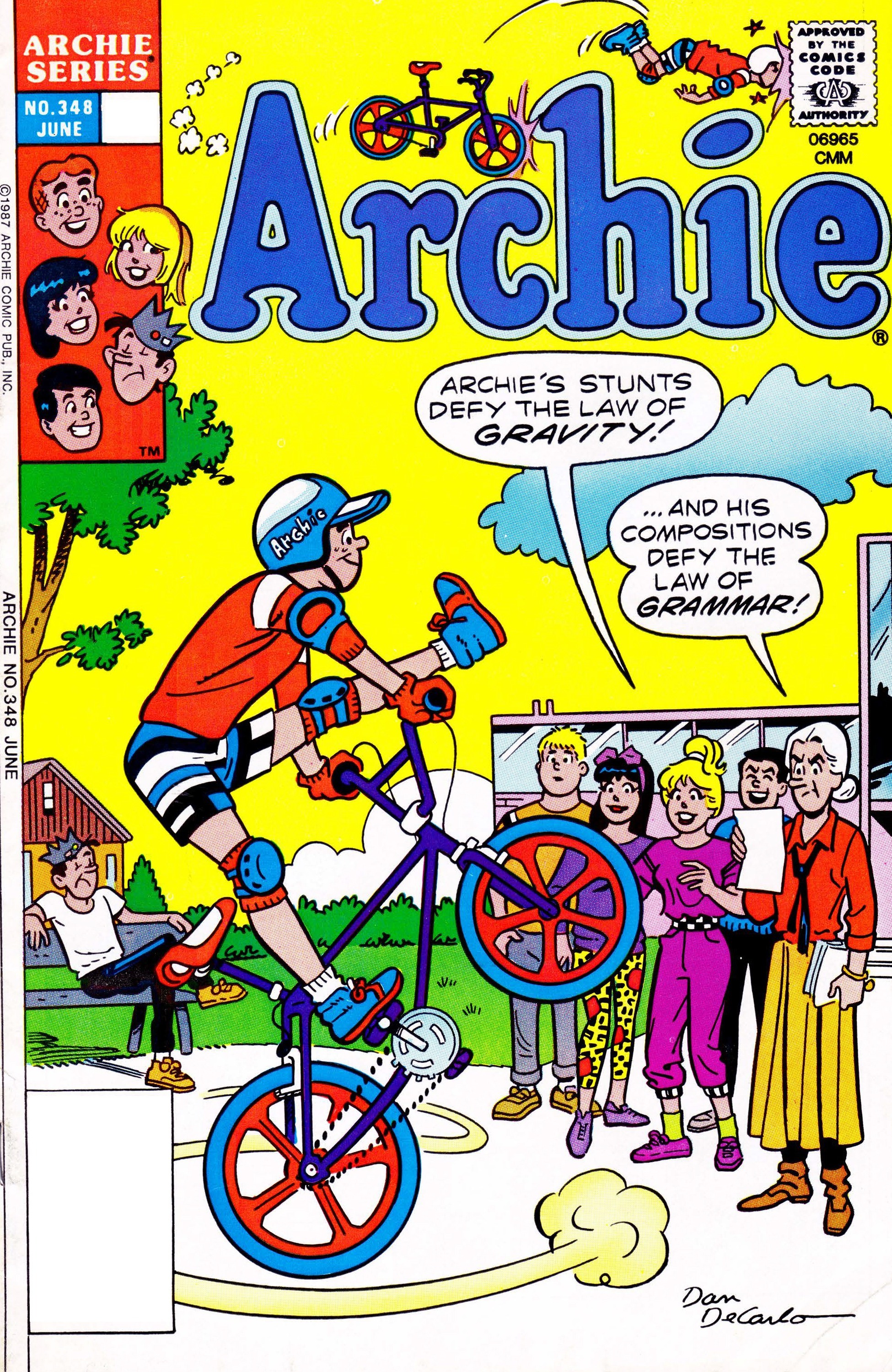 Read online Archie (1960) comic -  Issue #348 - 1