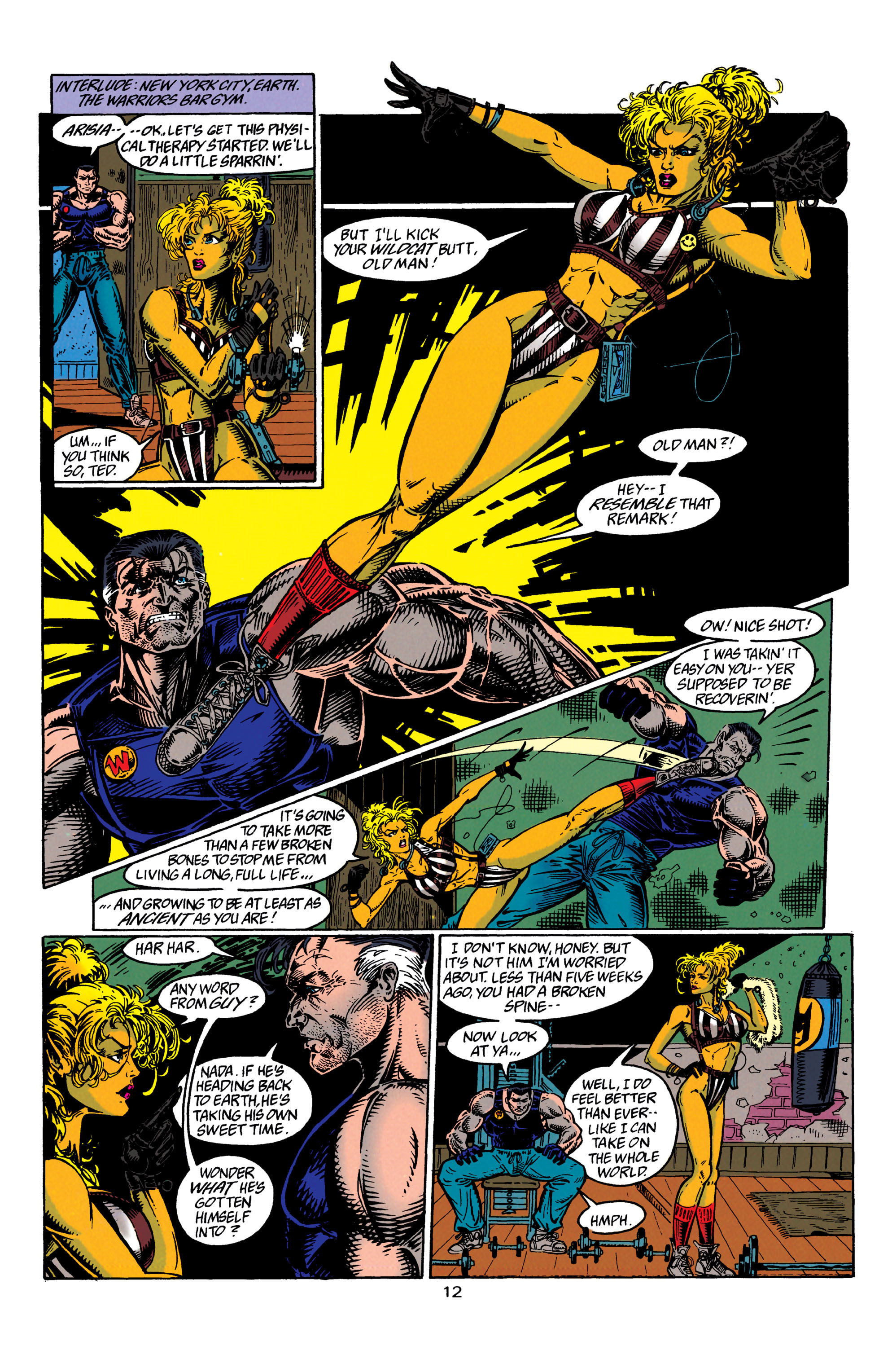 Read online Guy Gardner: Warrior comic -  Issue #35 - 12