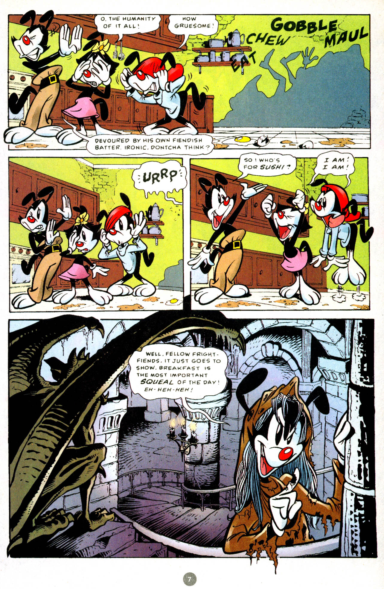 Read online Animaniacs comic -  Issue #26 - 7