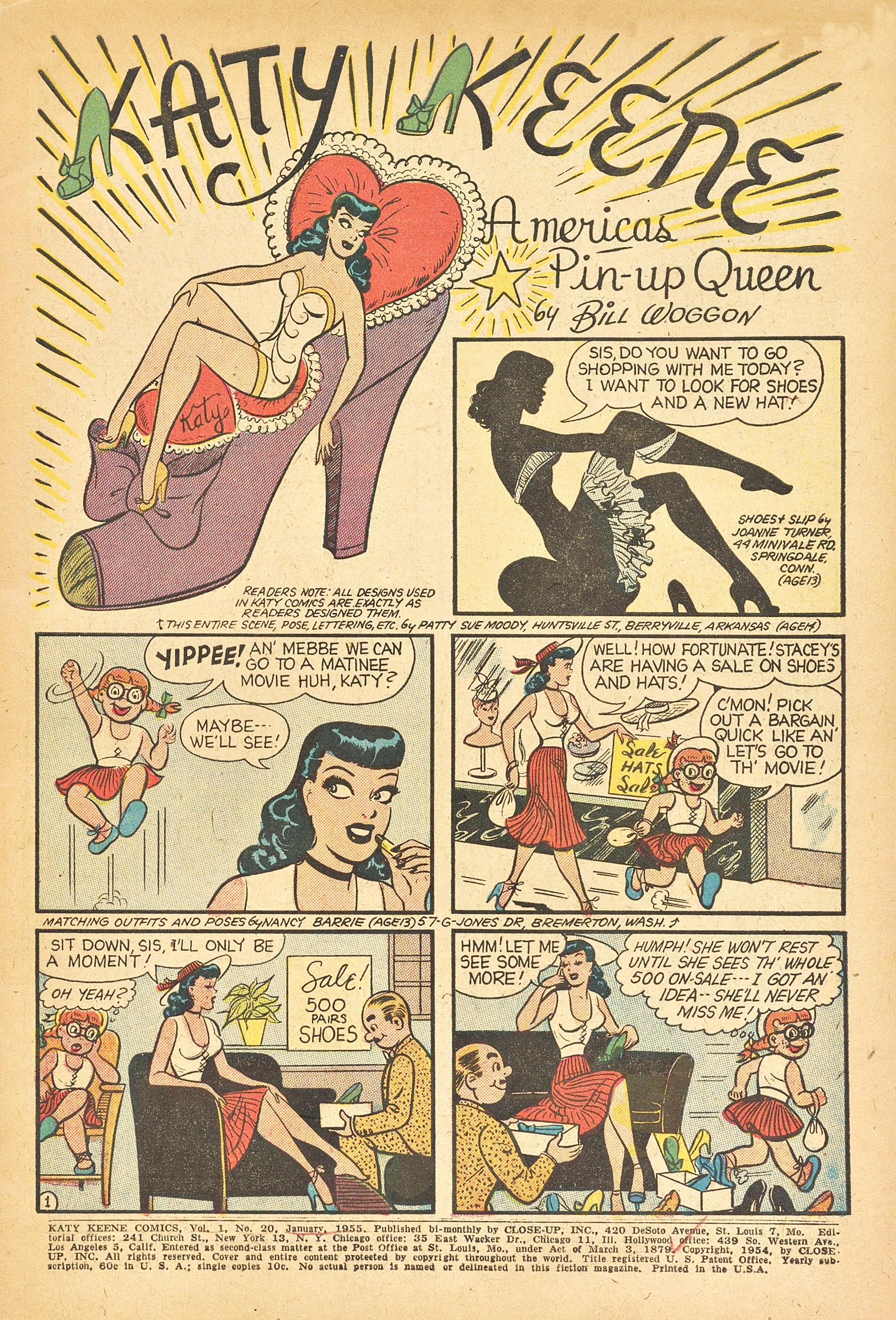 Read online Katy Keene (1949) comic -  Issue #20 - 3