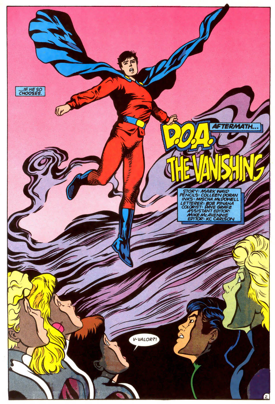 Read online Valor (1992) comic -  Issue #18 - 3