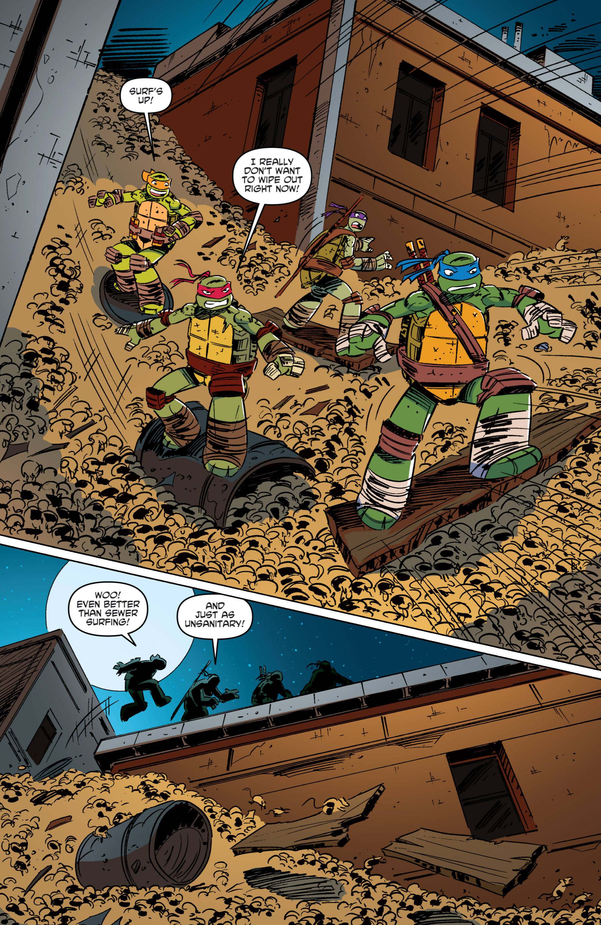 Read online Teenage Mutant Ninja Turtles New Animated Adventures comic -  Issue #8 - 14