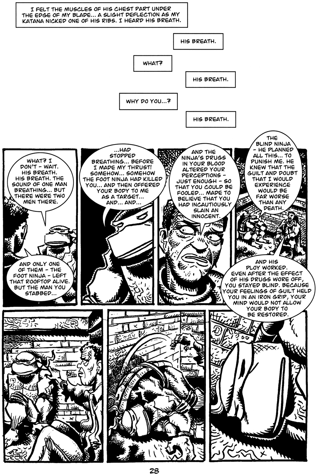 Tales of Leonardo Blind Sight issue 4 - Page 30