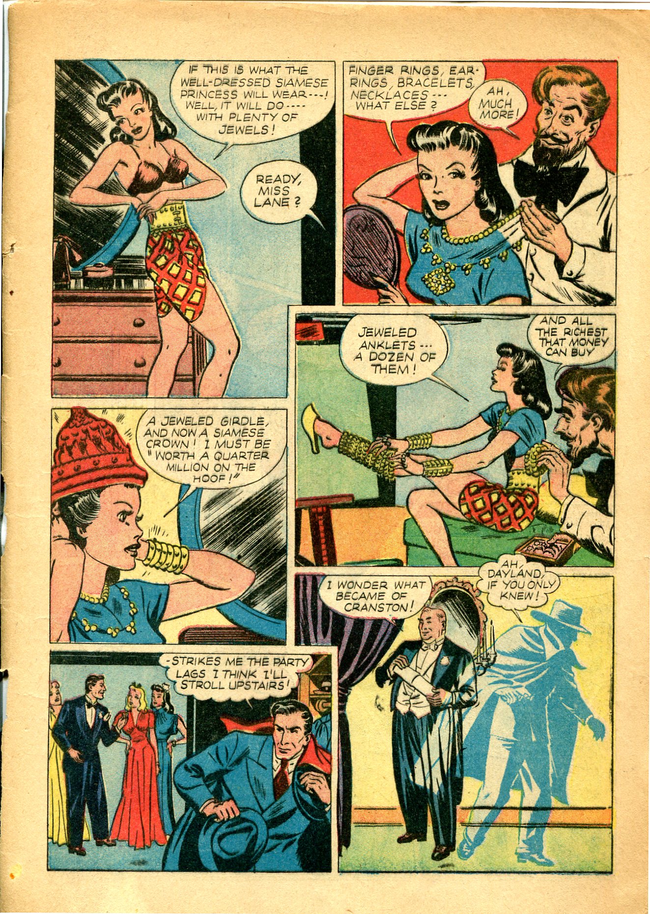 Read online Shadow Comics comic -  Issue #19 - 7