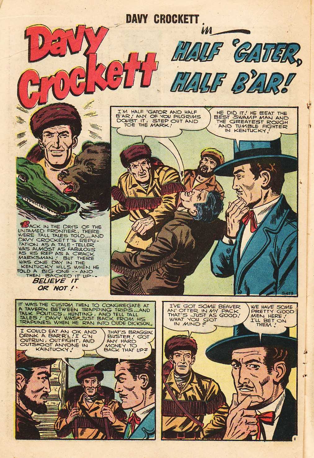 Read online Davy Crockett comic -  Issue #8 - 20