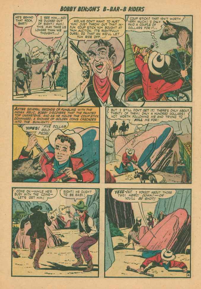 Read online Bobby Benson's B-Bar-B Riders comic -  Issue #2 - 22