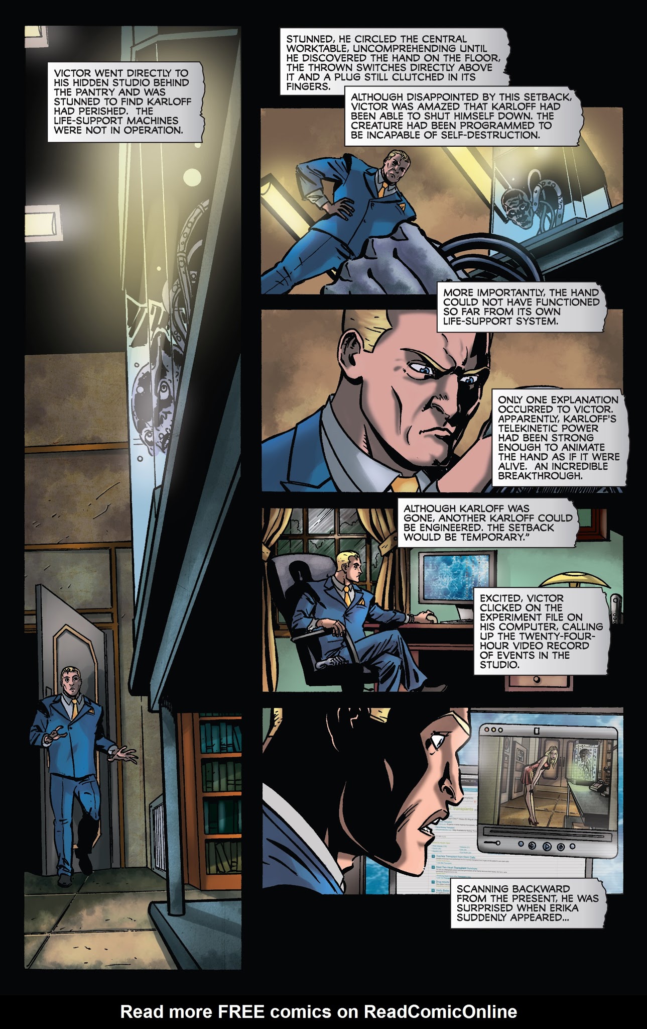 Read online Dean Koontz's Frankenstein: Prodigal Son (2010) comic -  Issue #3 - 21