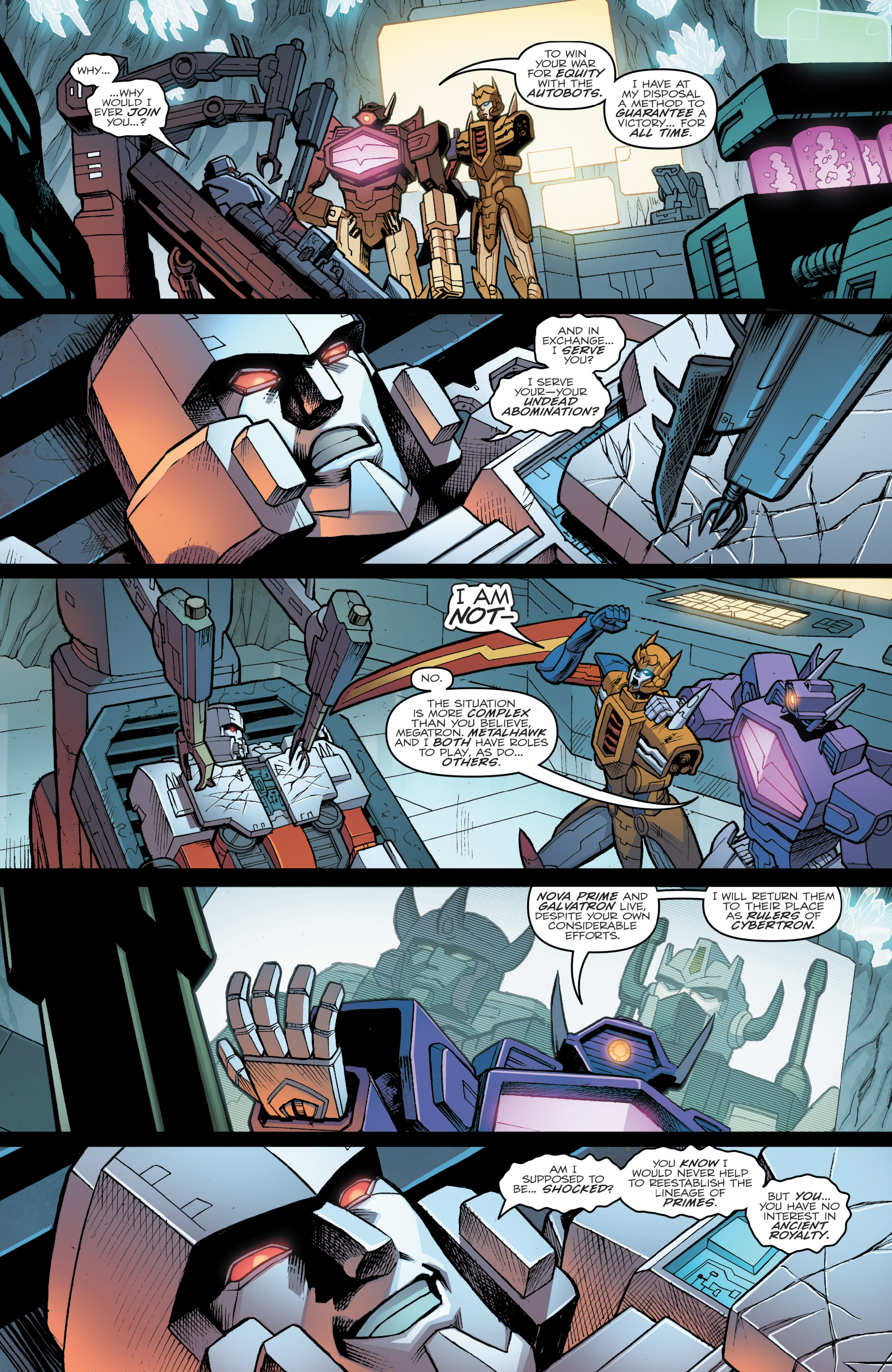 Read online The Transformers: Dark Cybertron comic -  Issue # Full - 97