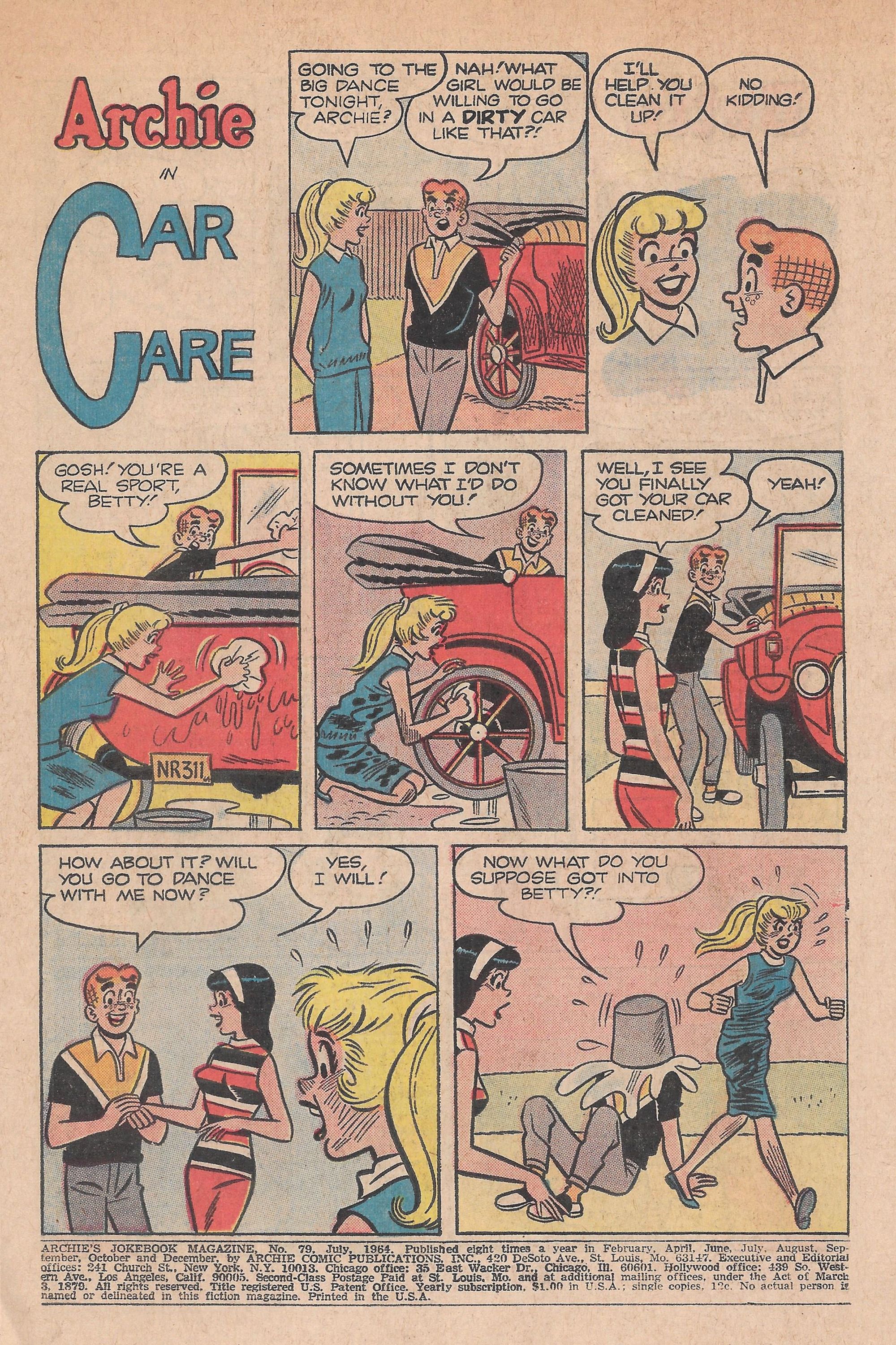Read online Archie's Joke Book Magazine comic -  Issue #79 - 3
