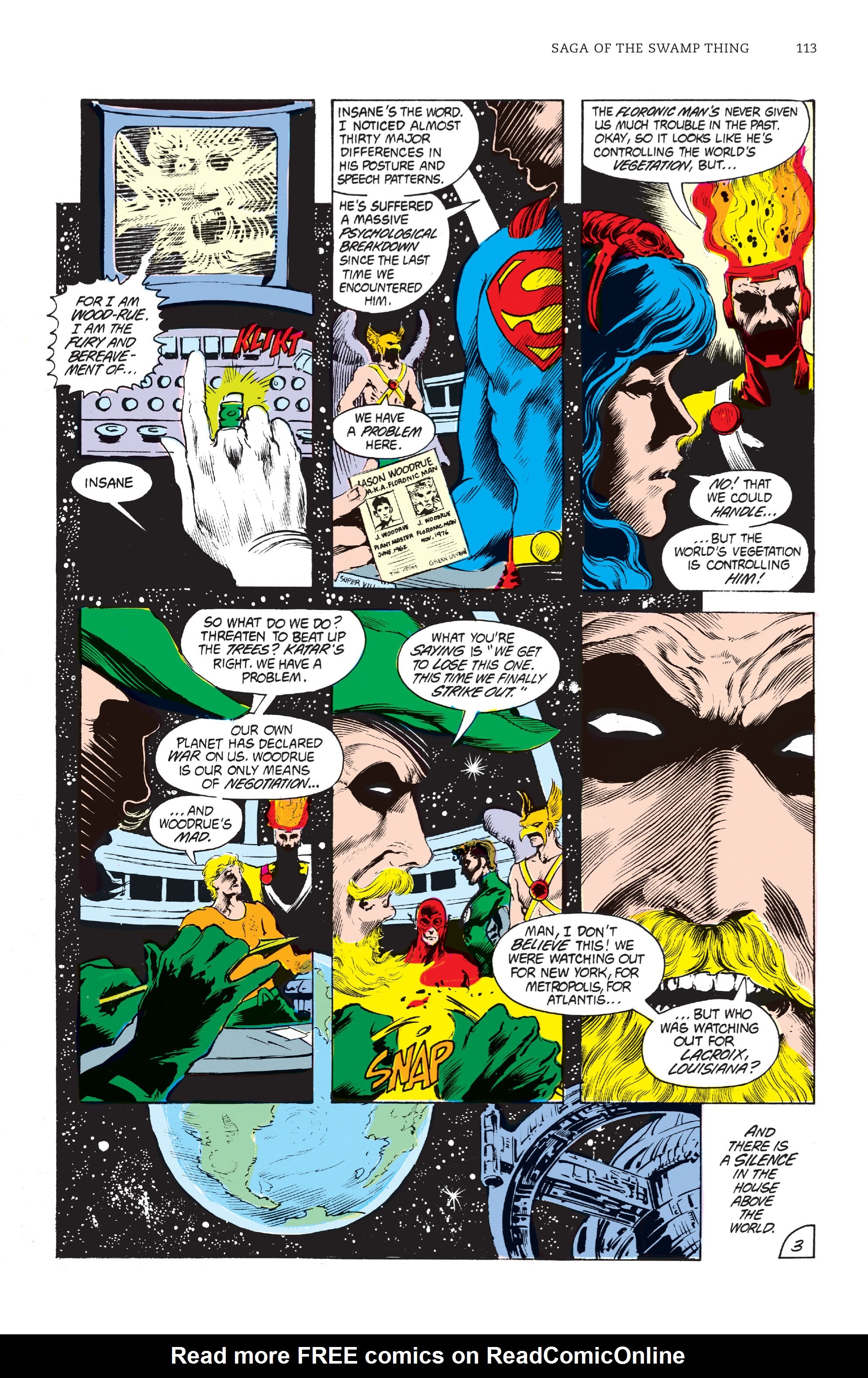 Read online Saga of the Swamp Thing comic -  Issue # TPB 1 (Part 2) - 11