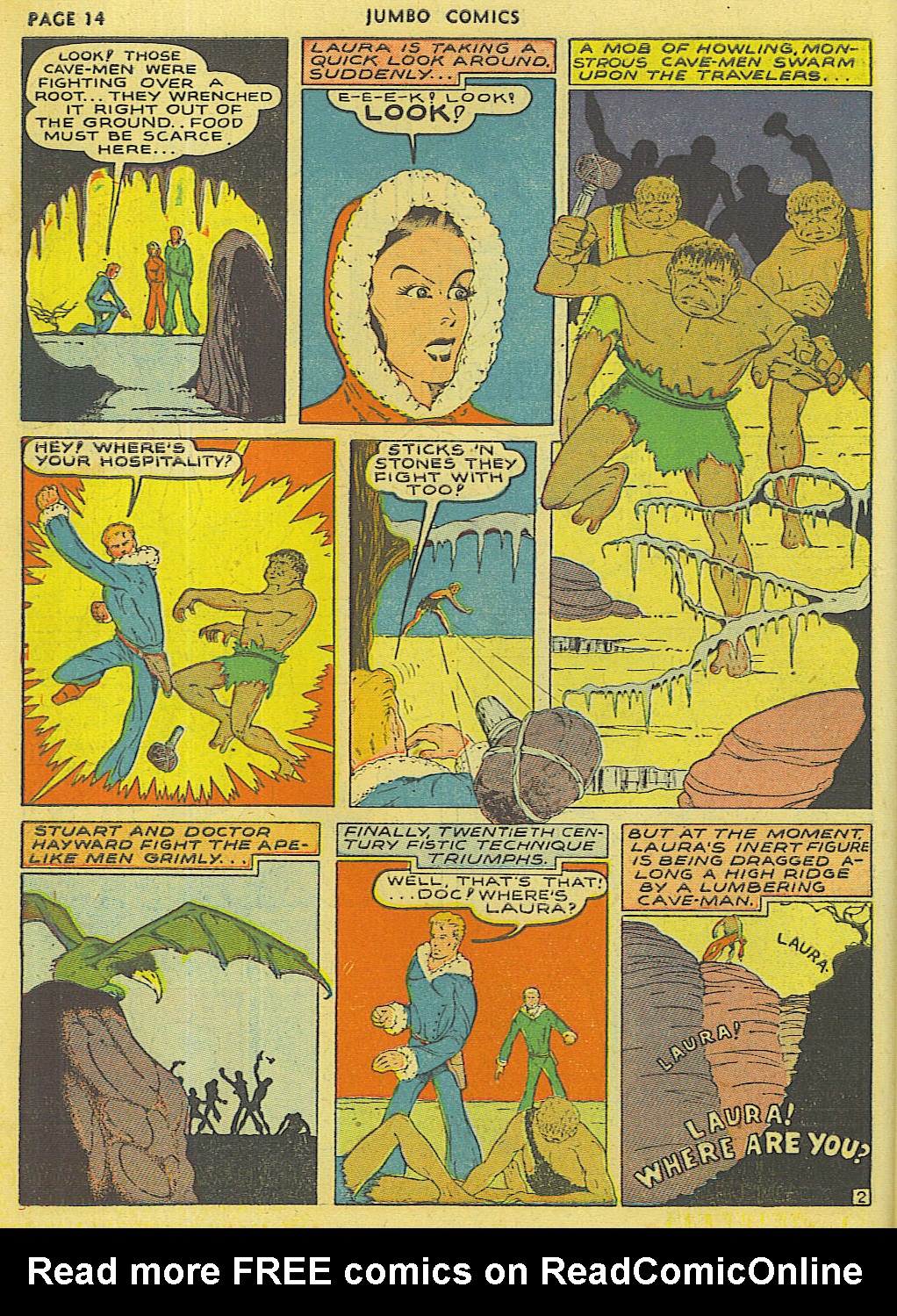 Read online Jumbo Comics comic -  Issue #28 - 16