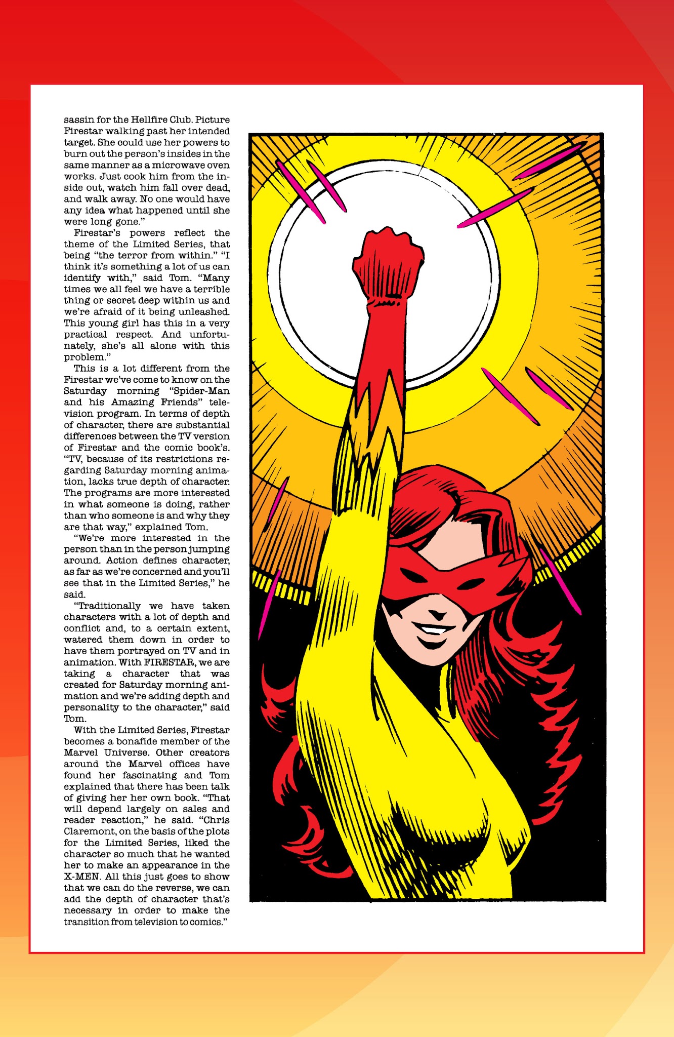 Read online X-Men Origins: Firestar comic -  Issue # TPB - 261