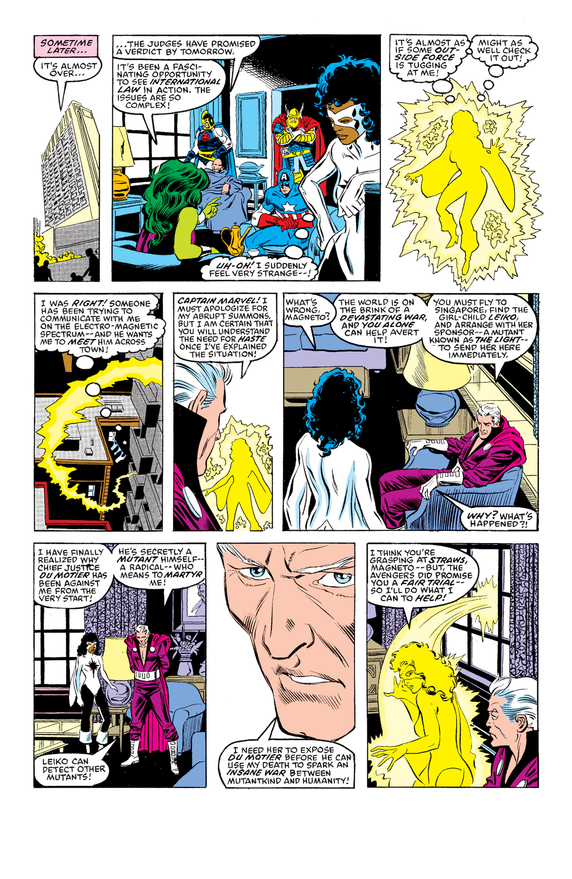 Read online The X-Men vs. the Avengers comic -  Issue #4 - 22