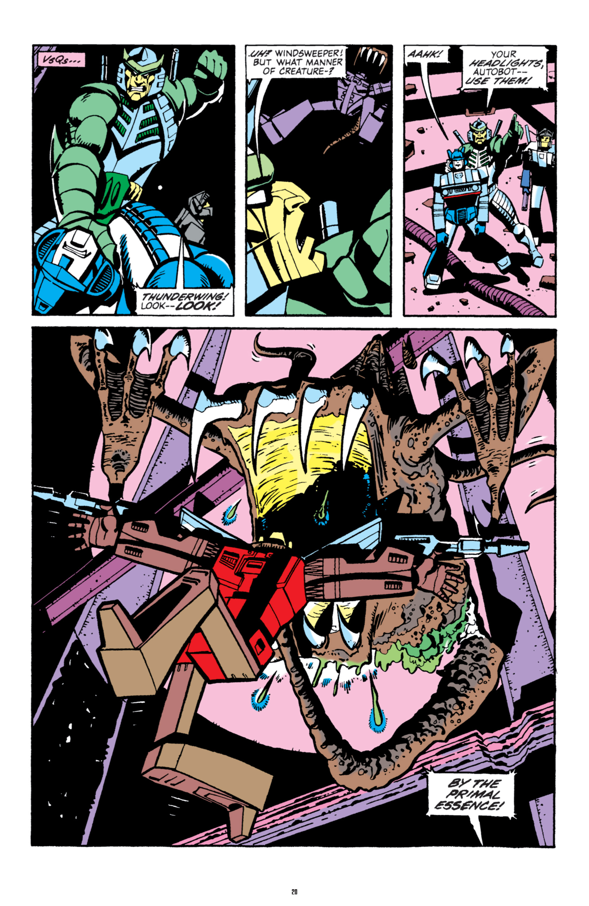 Read online The Transformers Classics comic -  Issue # TPB 6 - 21