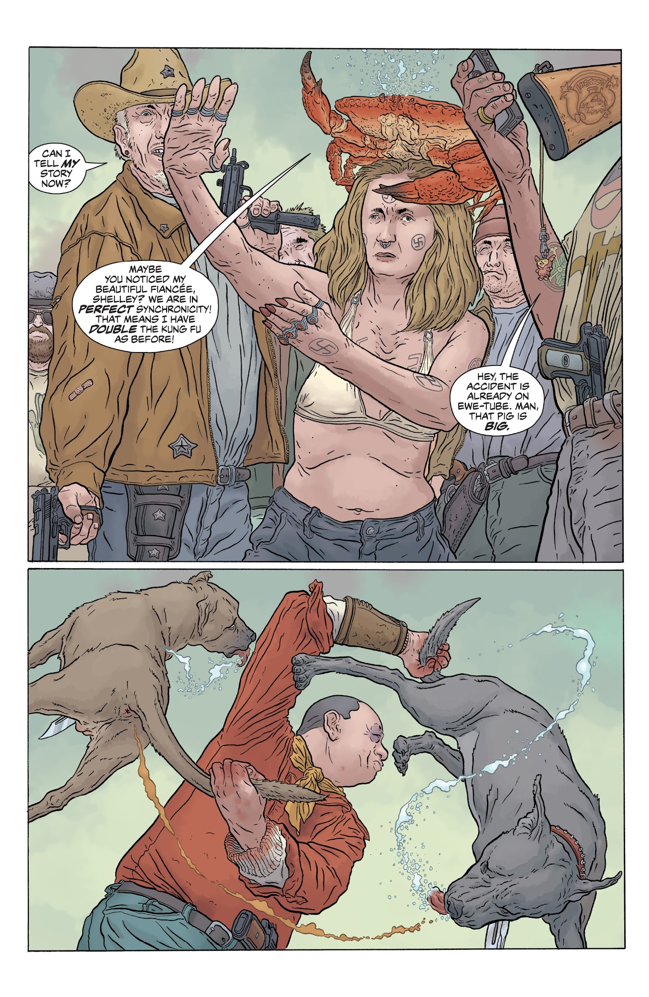 Read online The Shaolin Cowboy: Who'll Stop the Reign? comic -  Issue #3 - 24