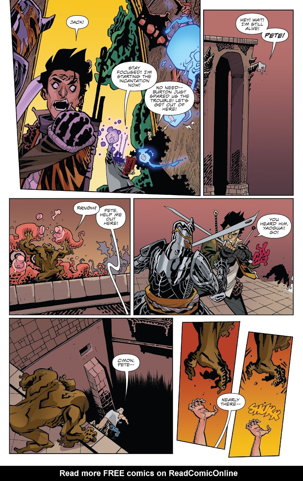 Big Trouble in Little China: Old Man Jack issue 9 - Page 10