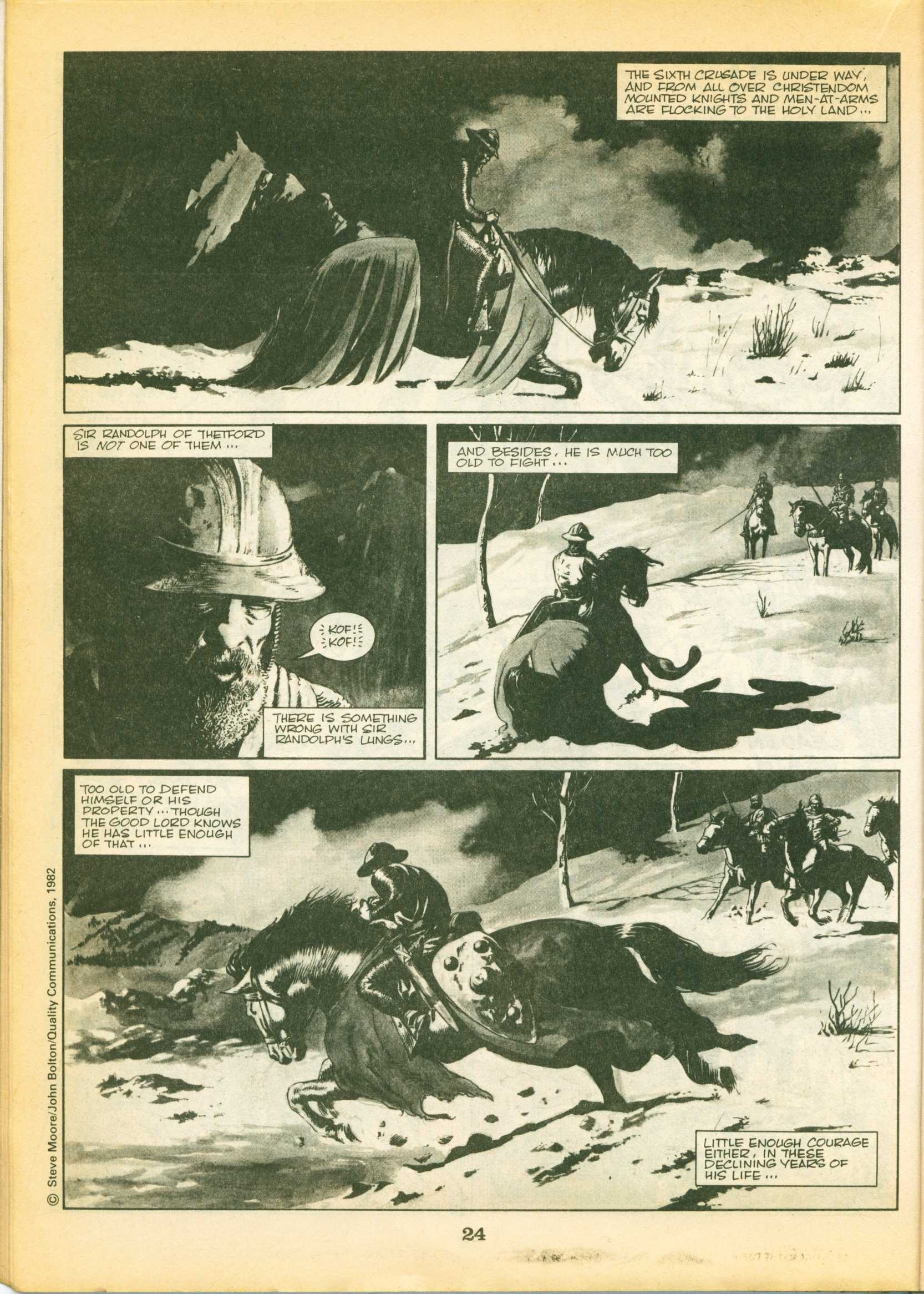 Read online Warrior comic -  Issue #1 - 24