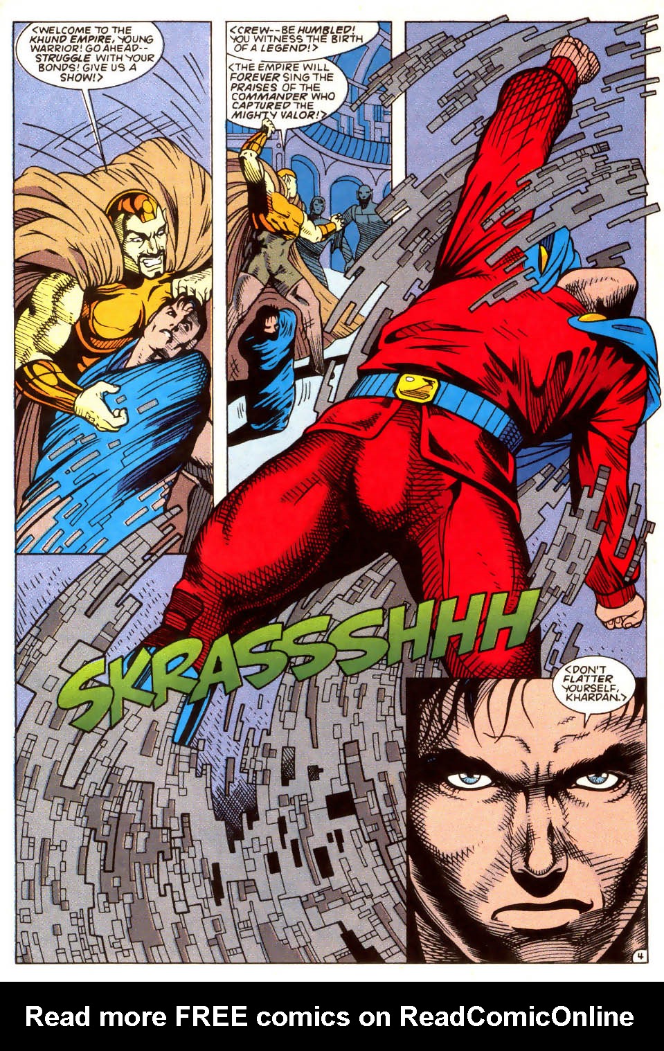 Read online Valor (1992) comic -  Issue #19 - 5