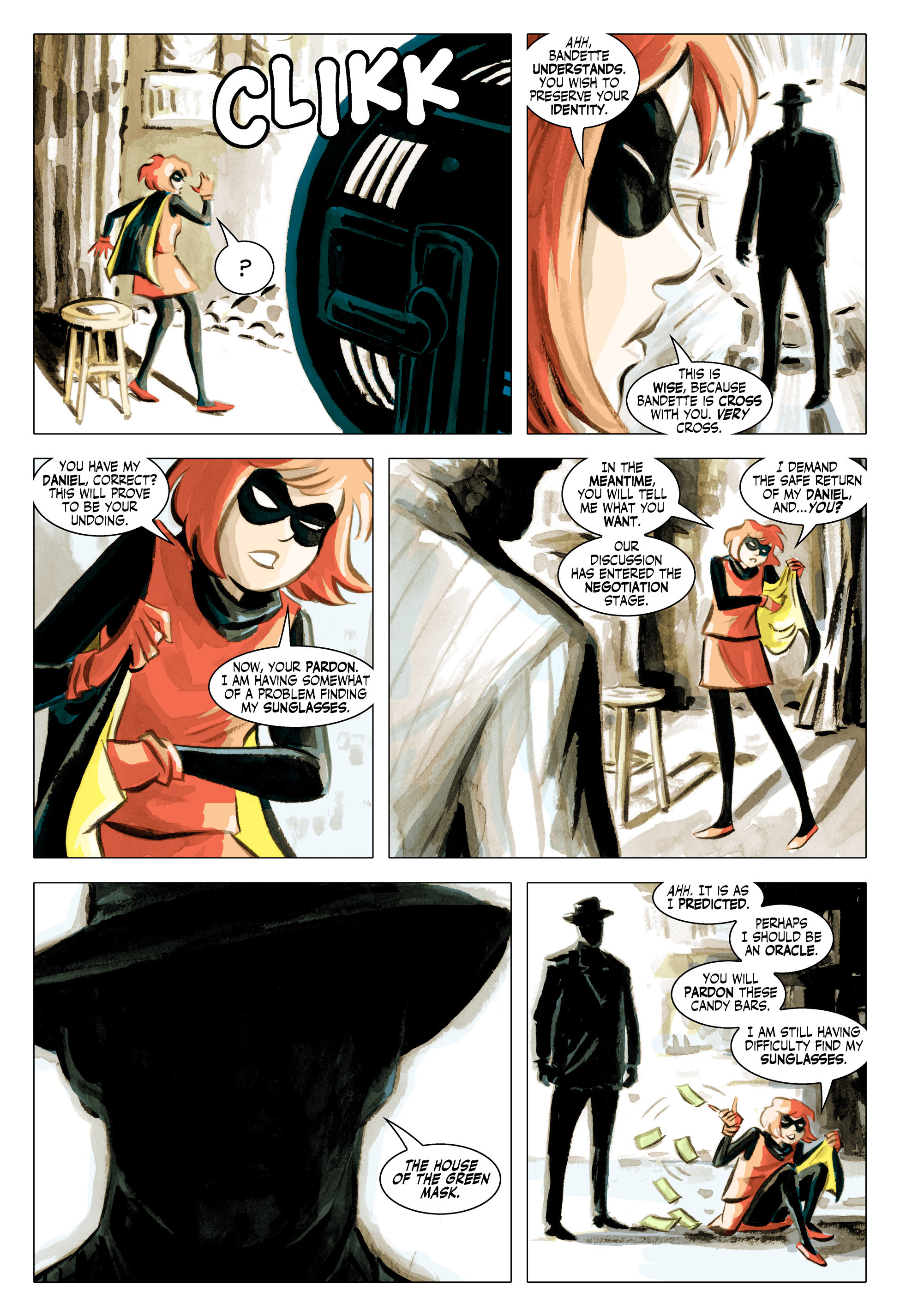 Read online Bandette (2012) comic -  Issue #12 - 5