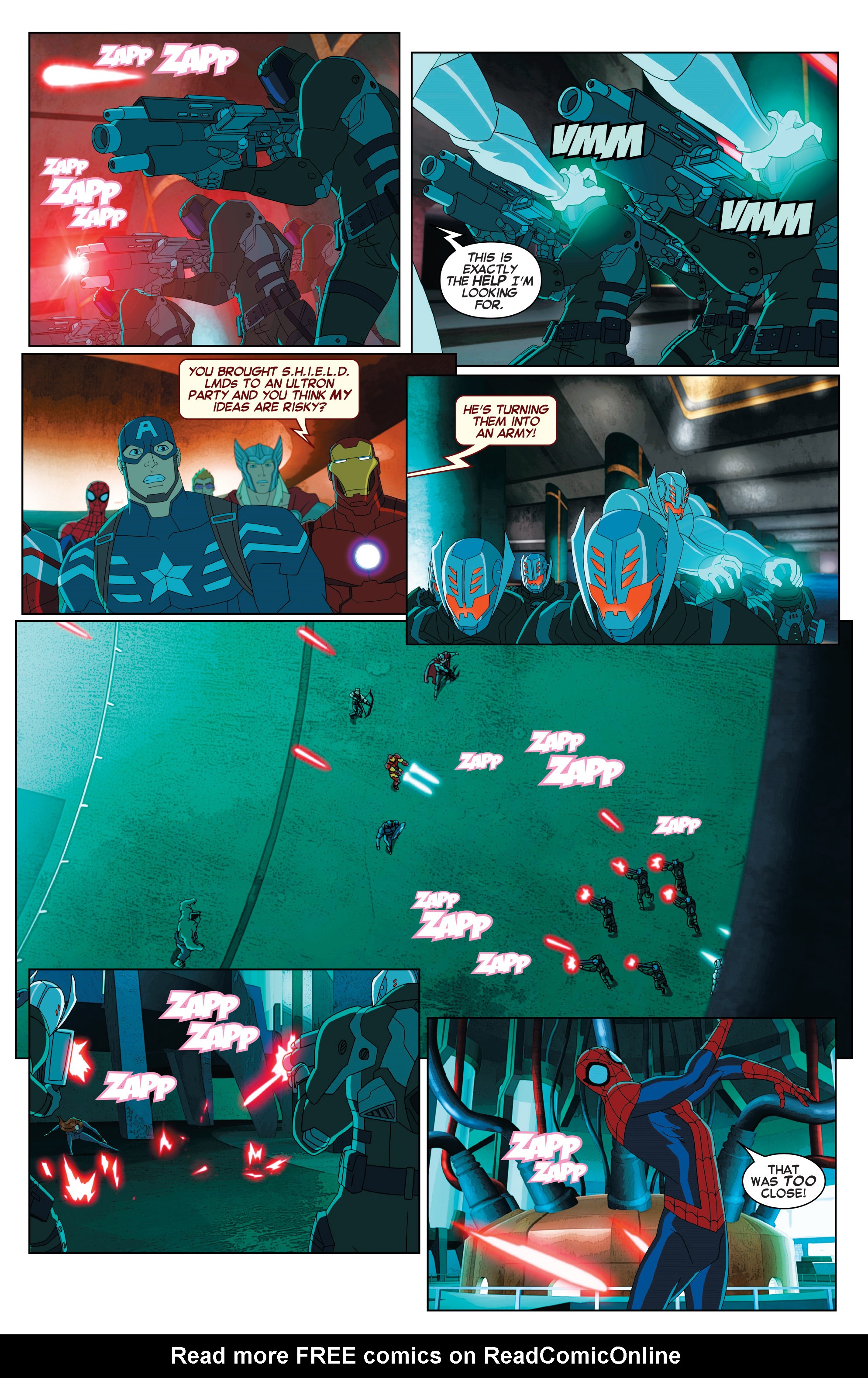 Read online Marvel Universe Avengers Assemble: Civil War comic -  Issue #2 - 9