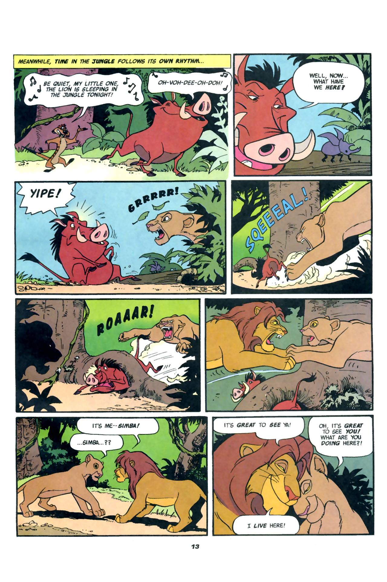 Read online Disney's The Lion King comic -  Issue #2 - 15