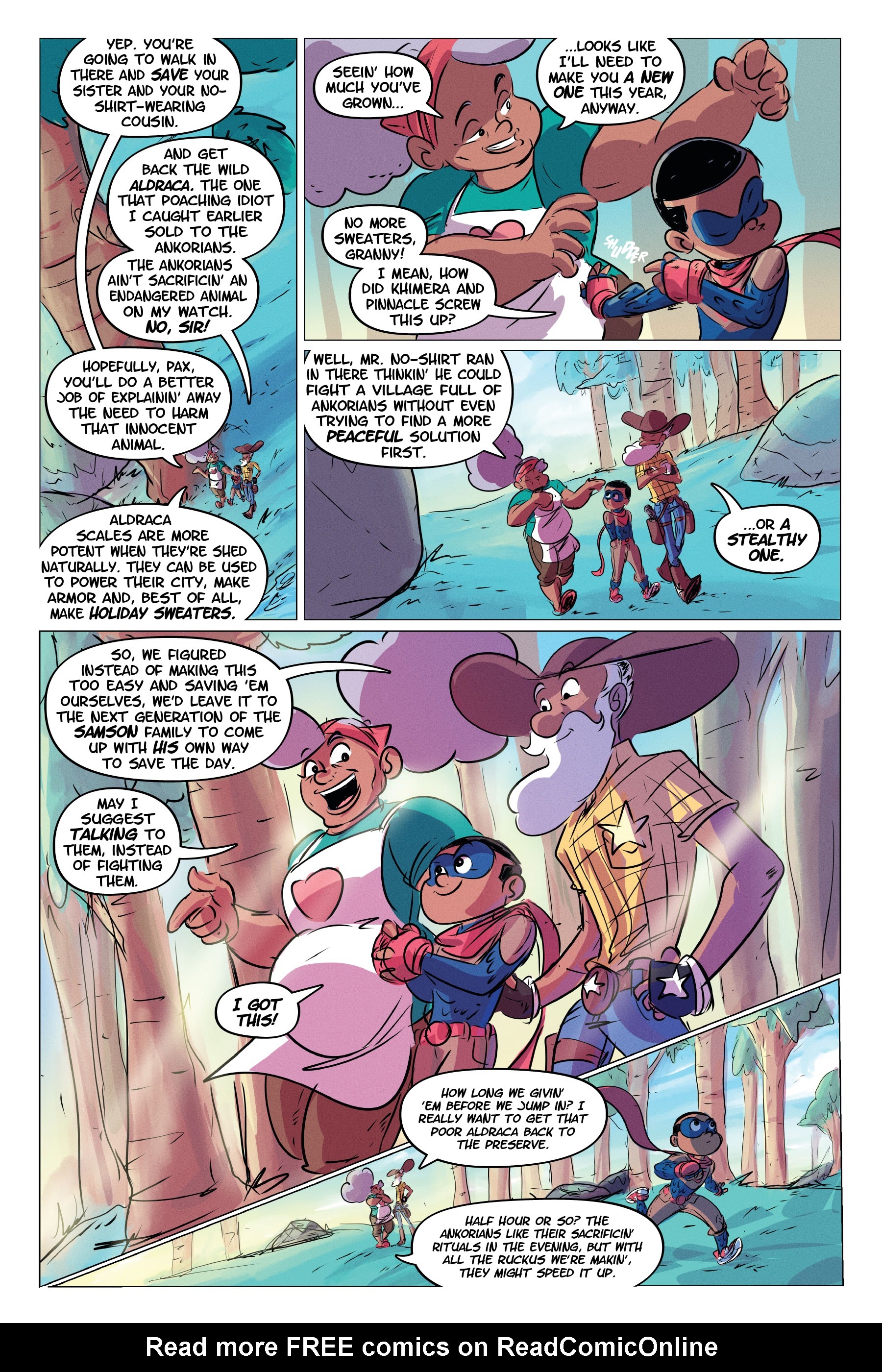 Read online Pax Samson: The Cookout comic -  Issue # TPB (Part 1) - 12