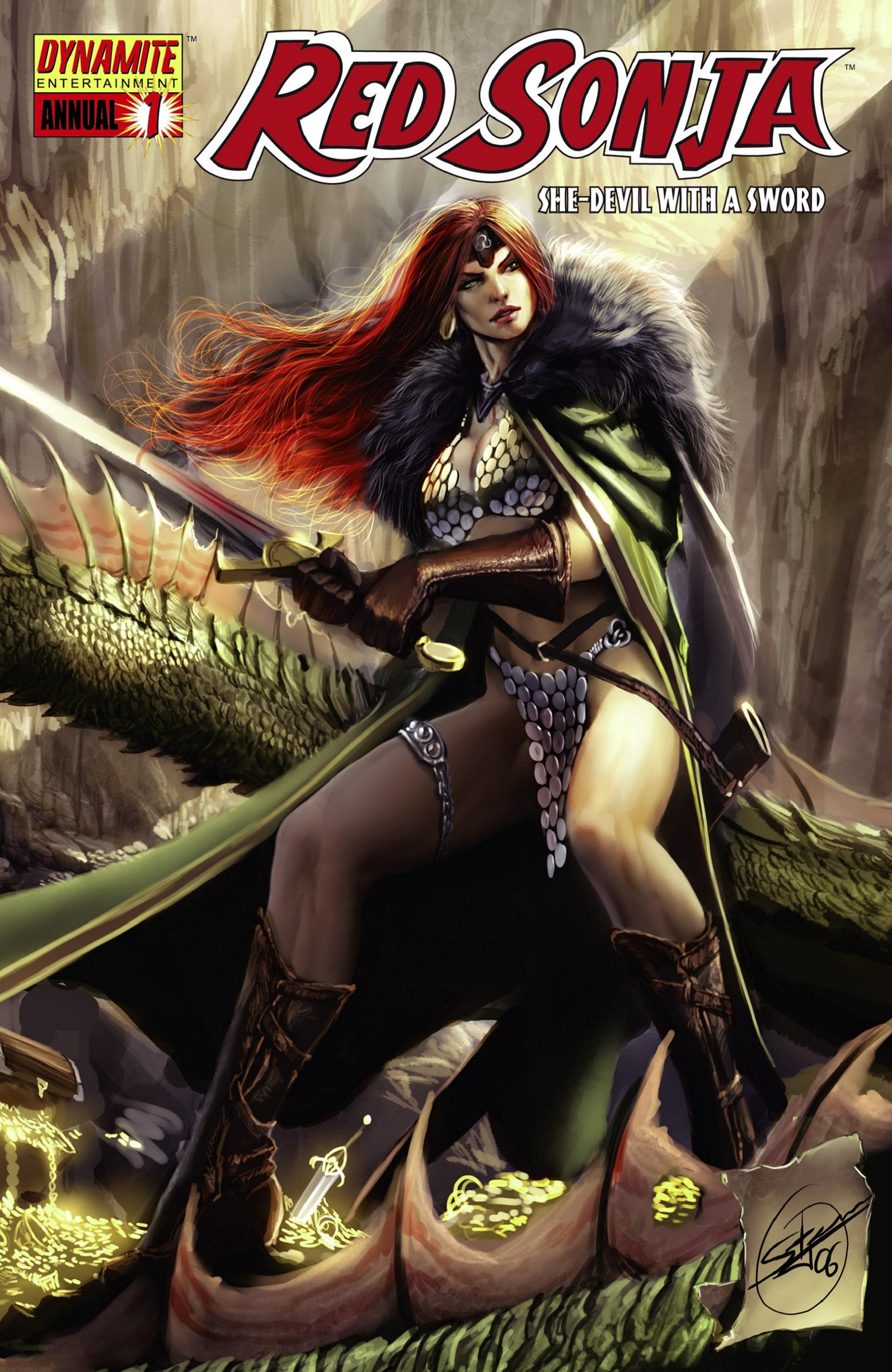 Read online Red Sonja (2005) comic -  Issue # _Annual 1 - 1