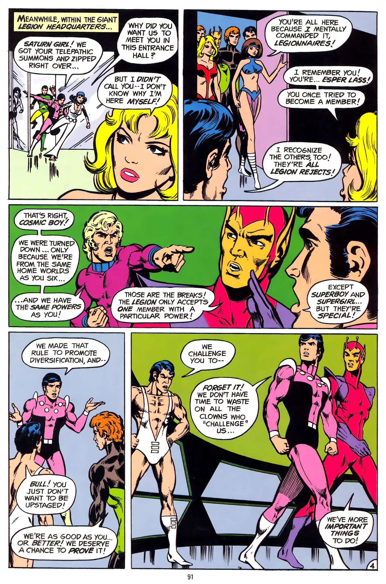 Read online Legion of Super-Heroes: 1,050 Years in the Future comic -  Issue # TPB (Part 1) - 90