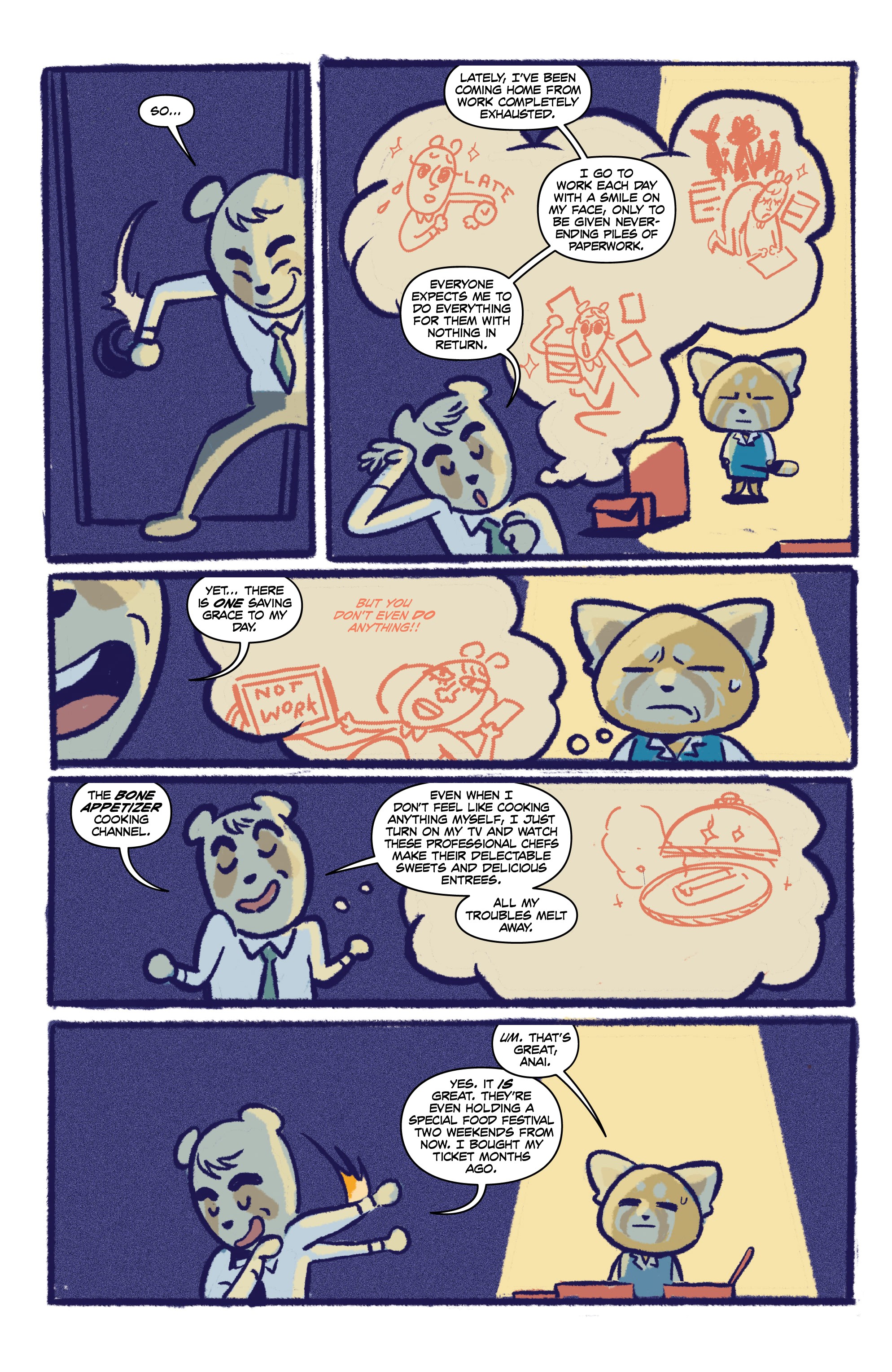 Read online Aggretsuko Meet Her Friends comic -  Issue #2 - 7